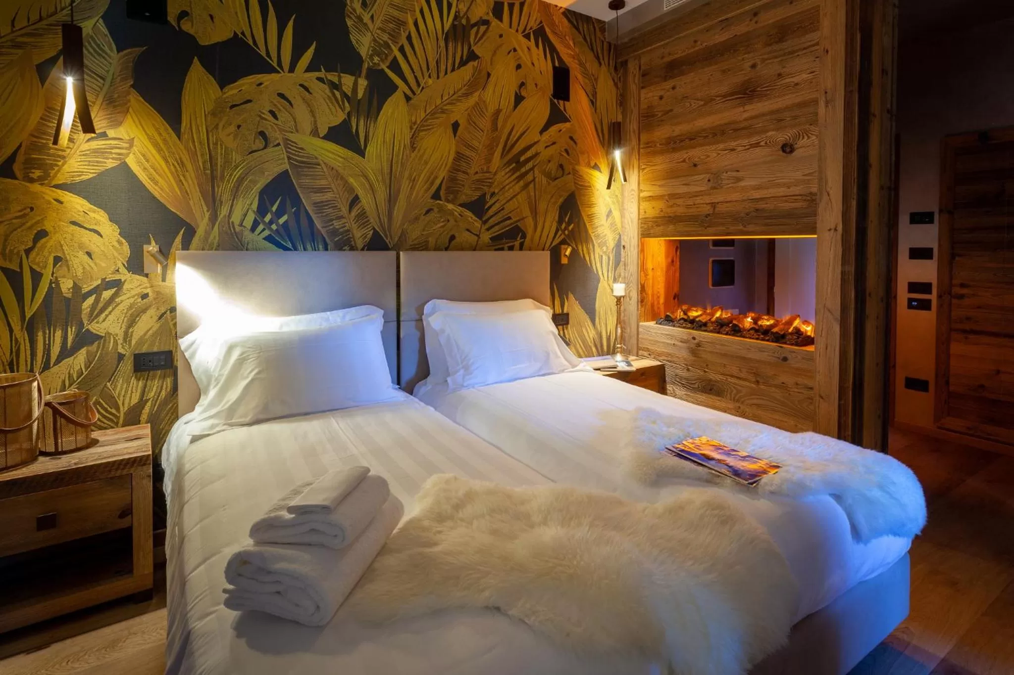 Bed in Asiago Sporting Hotel & Spa