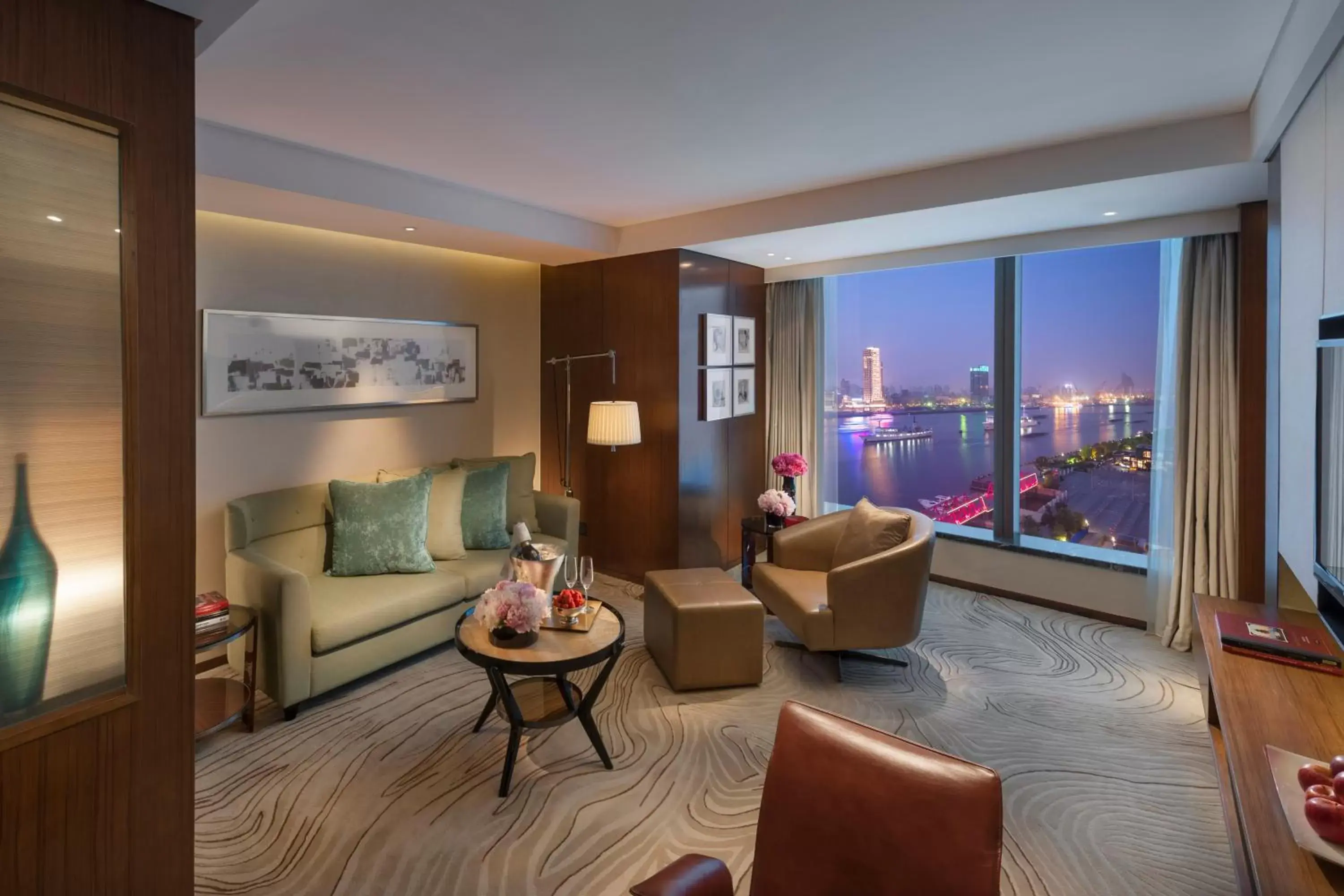 Seating Area in Mandarin Oriental Pudong, Shanghai