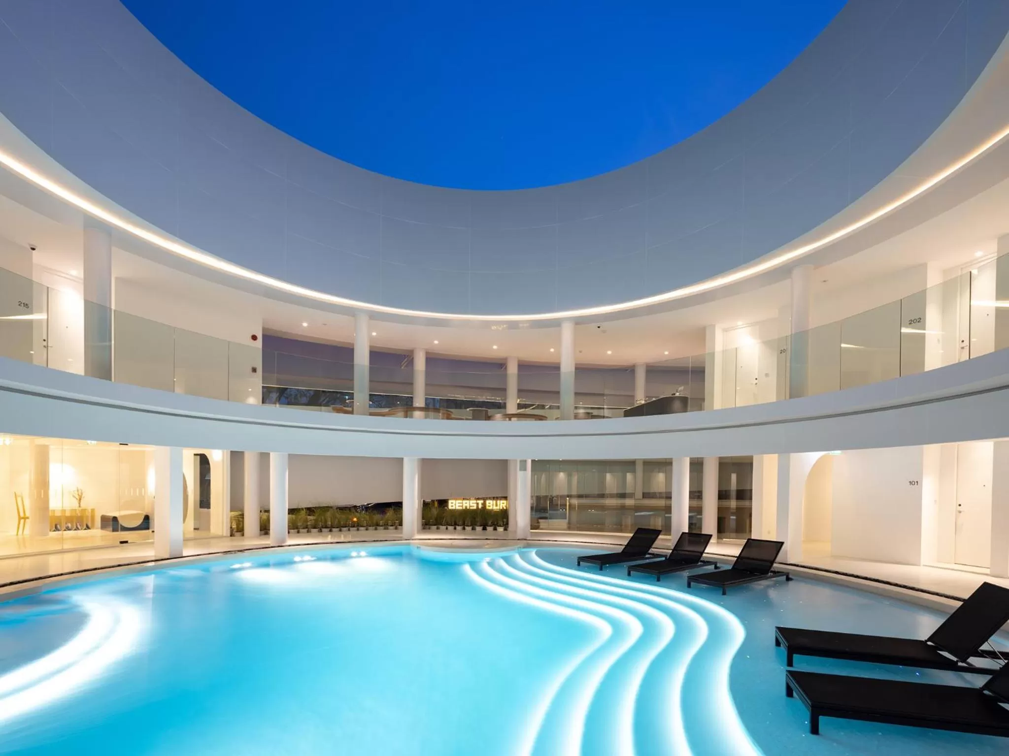 Swimming pool in G Nimman Chiang Mai