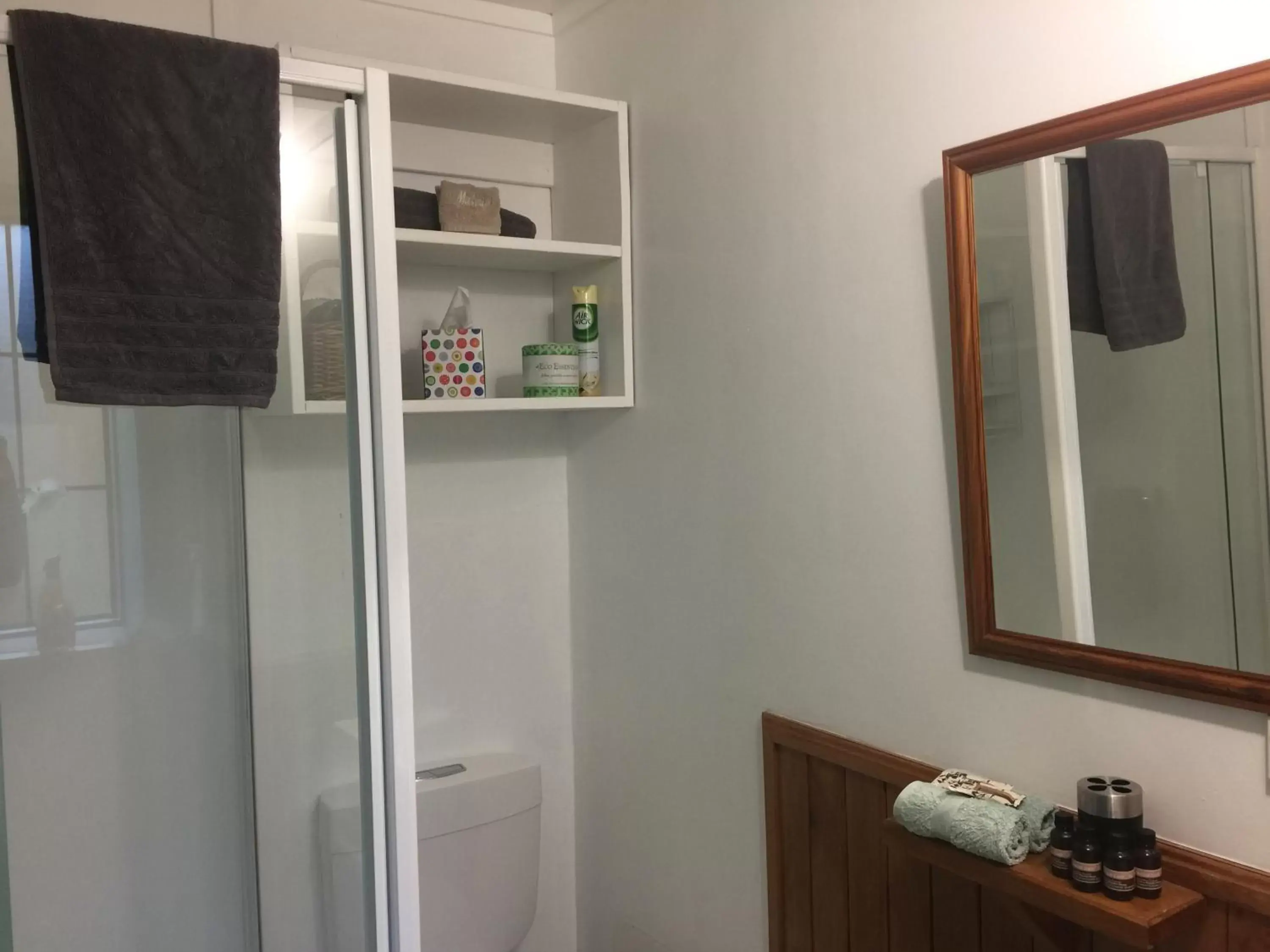 Shower, Bathroom in Grafton Cottage & Chalets