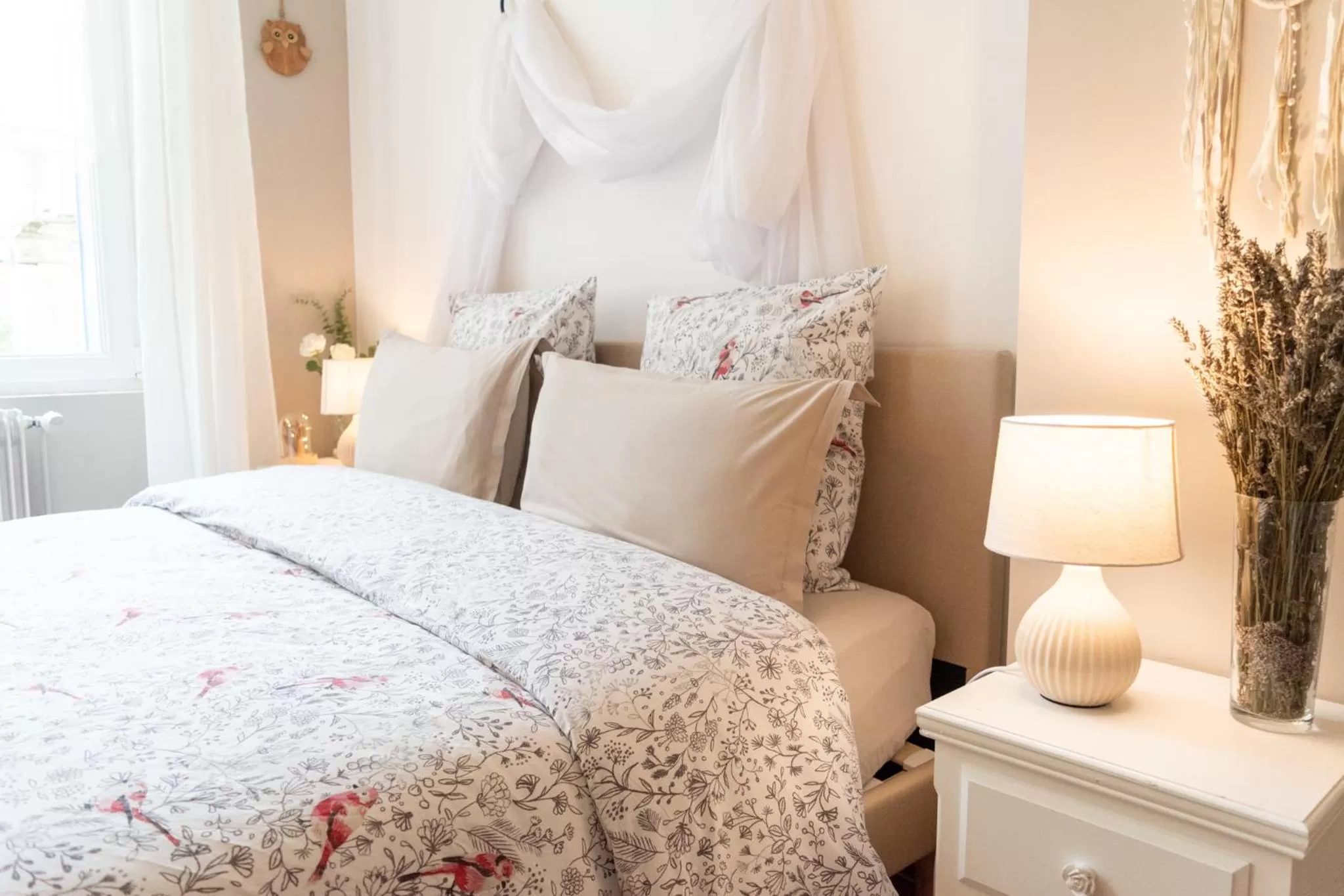 Bed in La Fée Maison