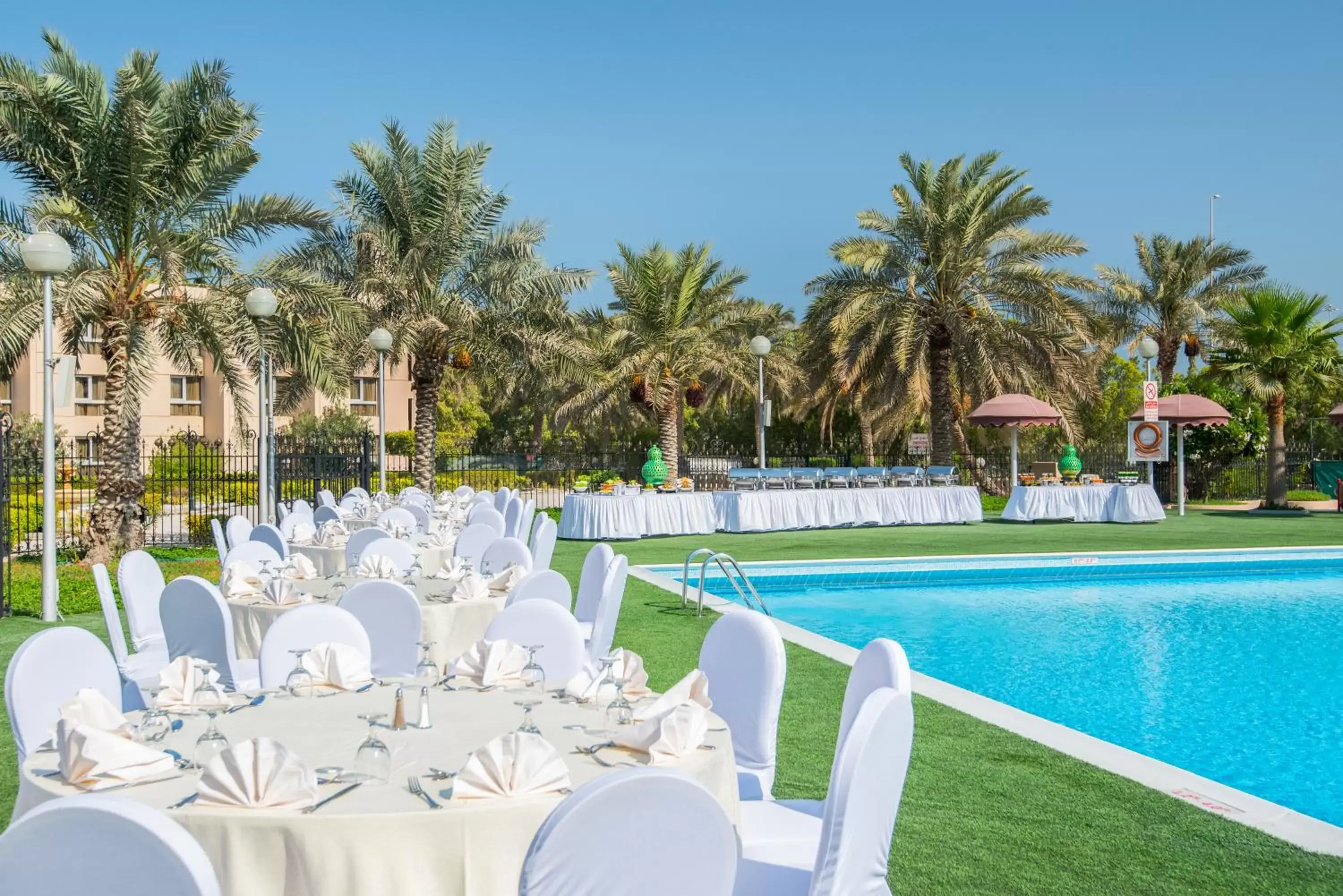 Meeting/conference room, Swimming Pool in Crowne Plaza Bahrain, an IHG Hotel