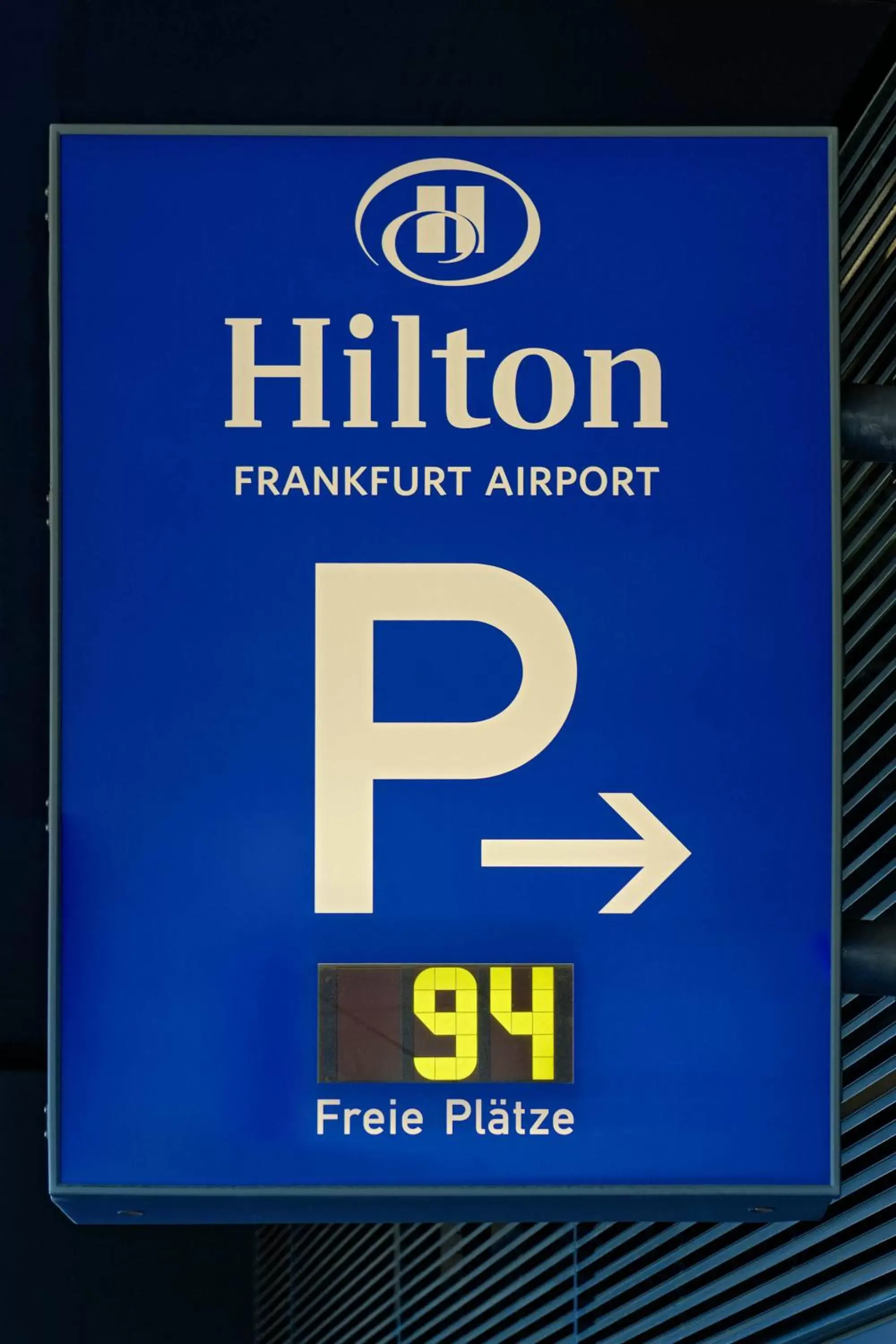Parking in Hilton Frankfurt Airport