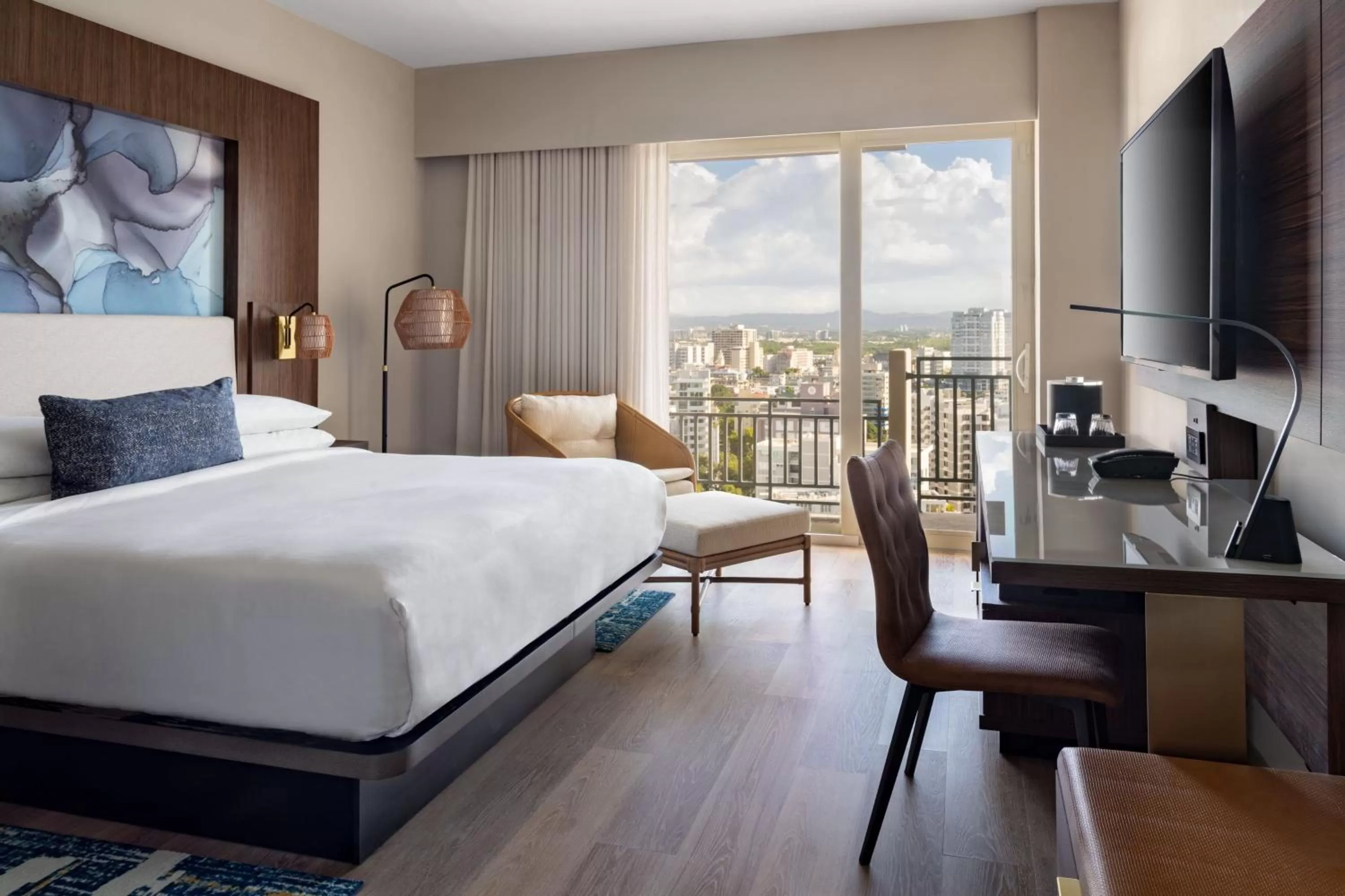 Photo of the whole room, Bed in San Juan Marriott Resort and Stellaris Casino