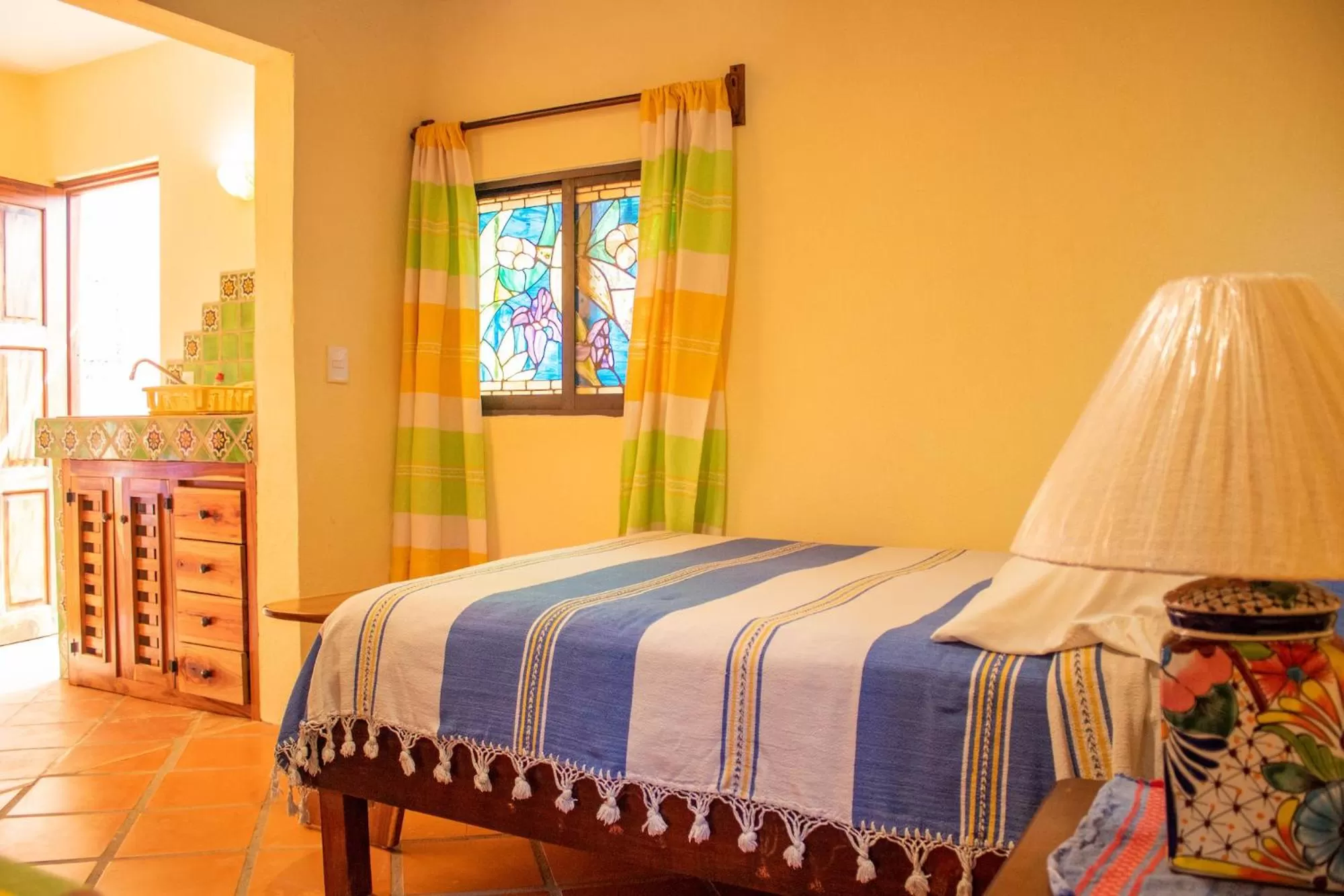 Bed in Hotel Casamar Suites