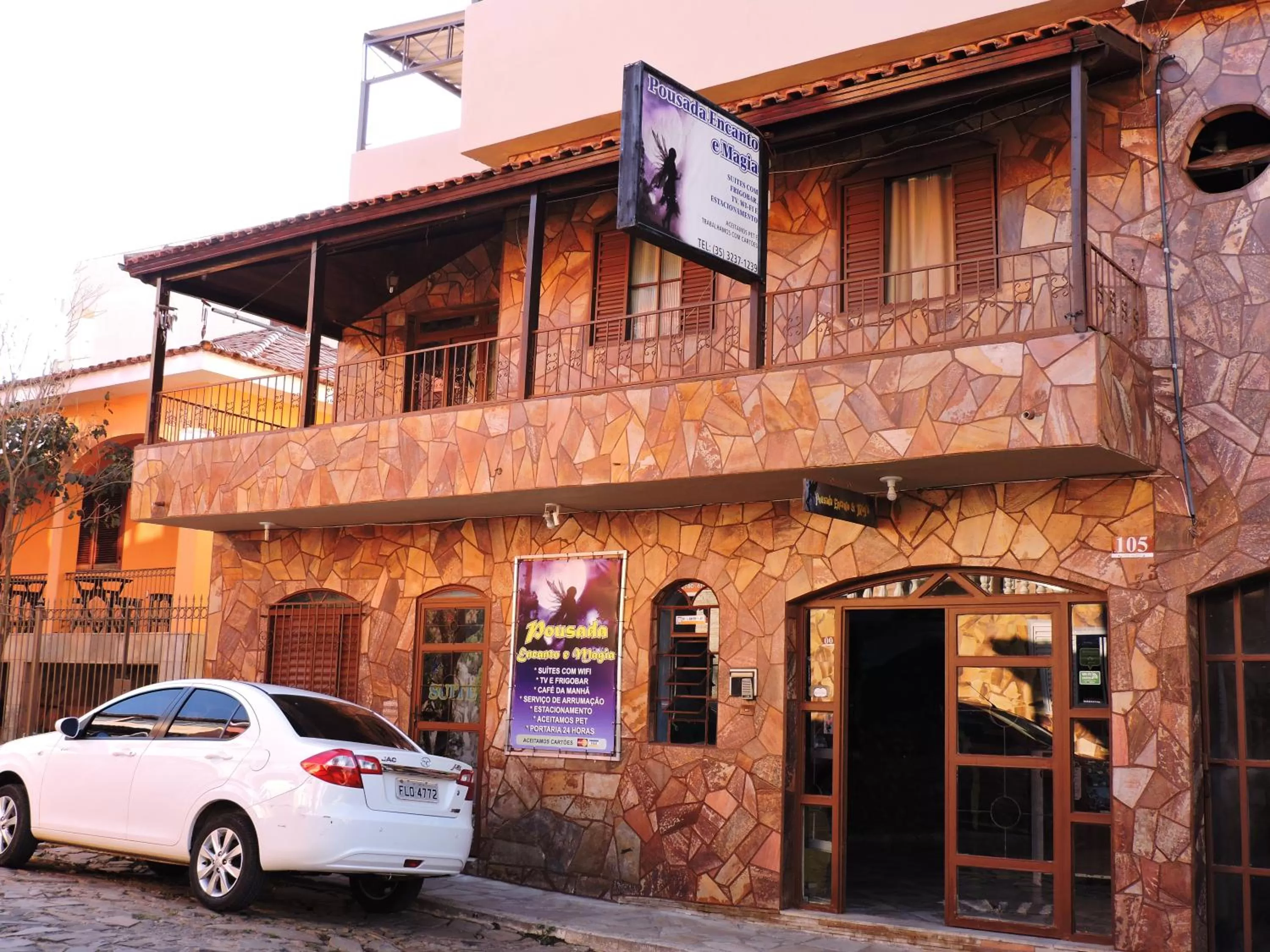 Facade/entrance in Pousada Encanto e Magia