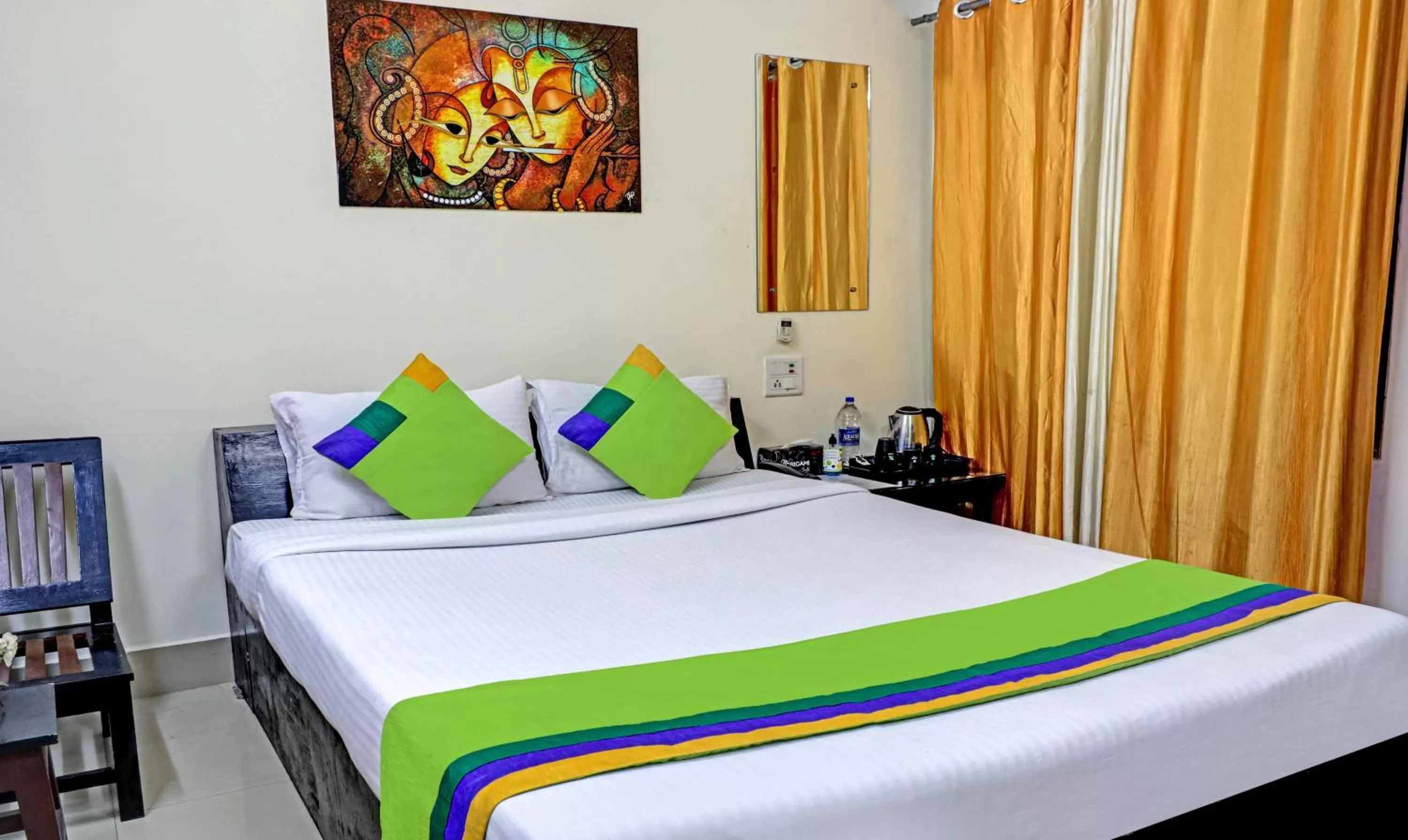 Bedroom, Bed in Treebo Umal Homestay Ganeshguri