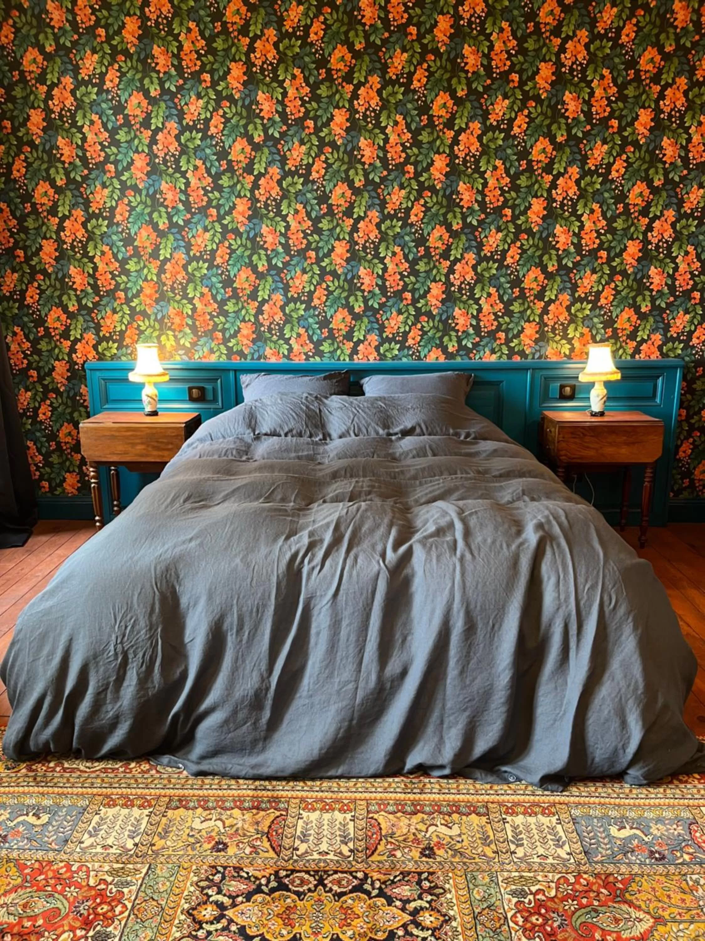 Bed in Le Clos Chalmon Chambre d'hôte