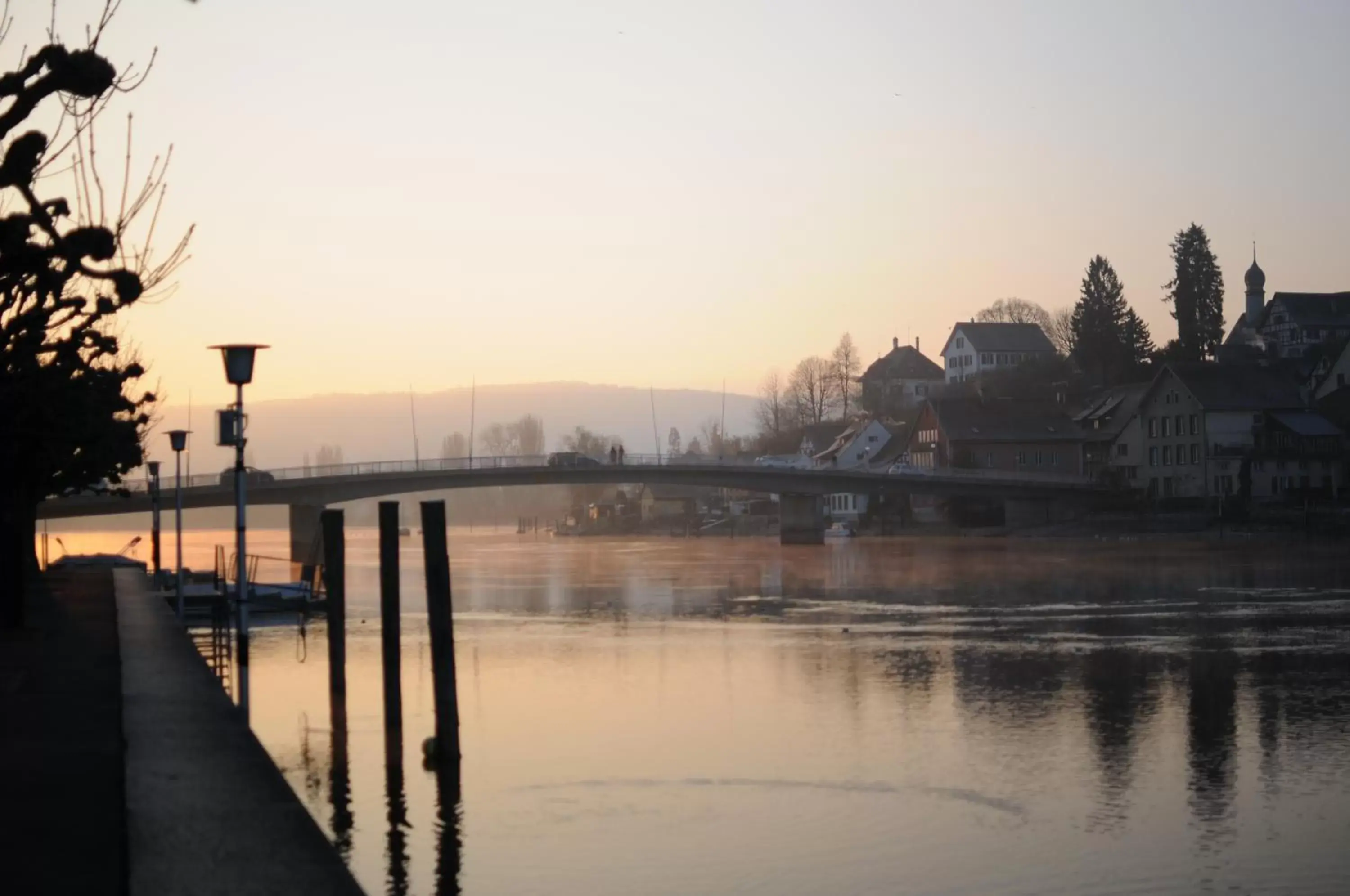 Sunrise/Sunset in Restaurant & Hotel Rheingerbe