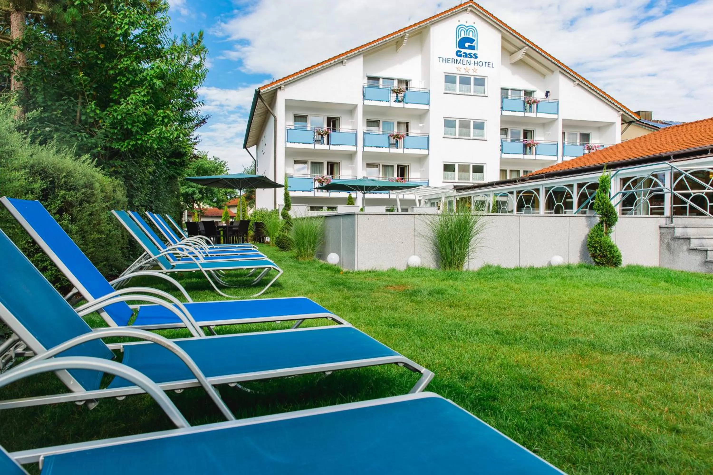 Swimming pool in Thermalhotel Gass