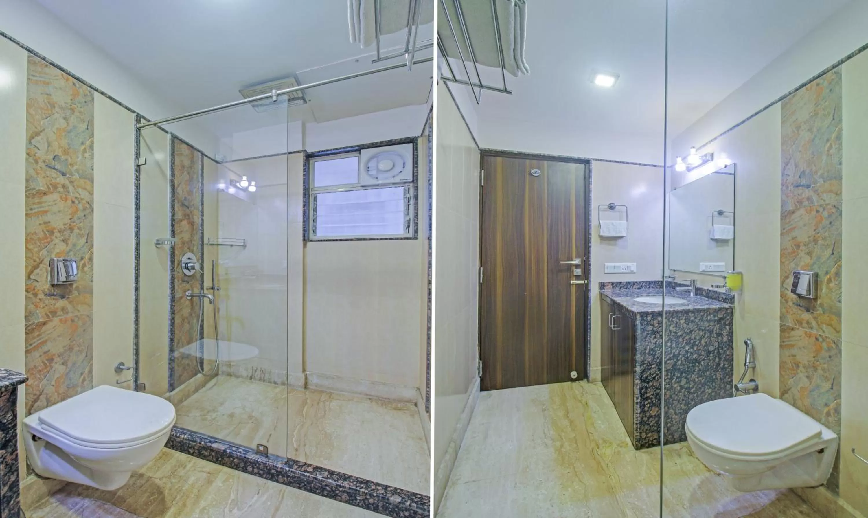 Bathroom in Treebo Sreema Saltlake Near City Centre Mall