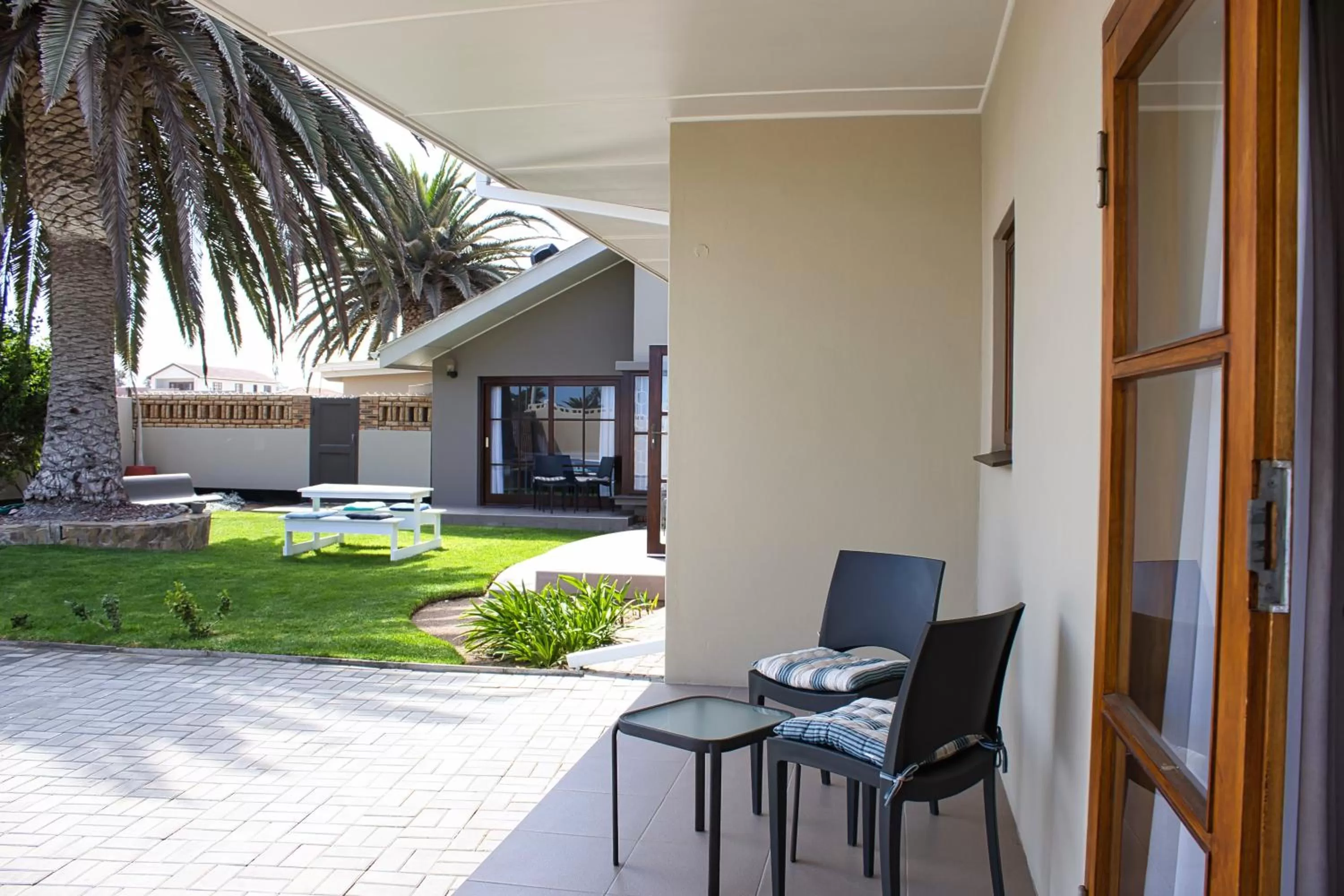 Patio in Kramersdorf Guesthouse