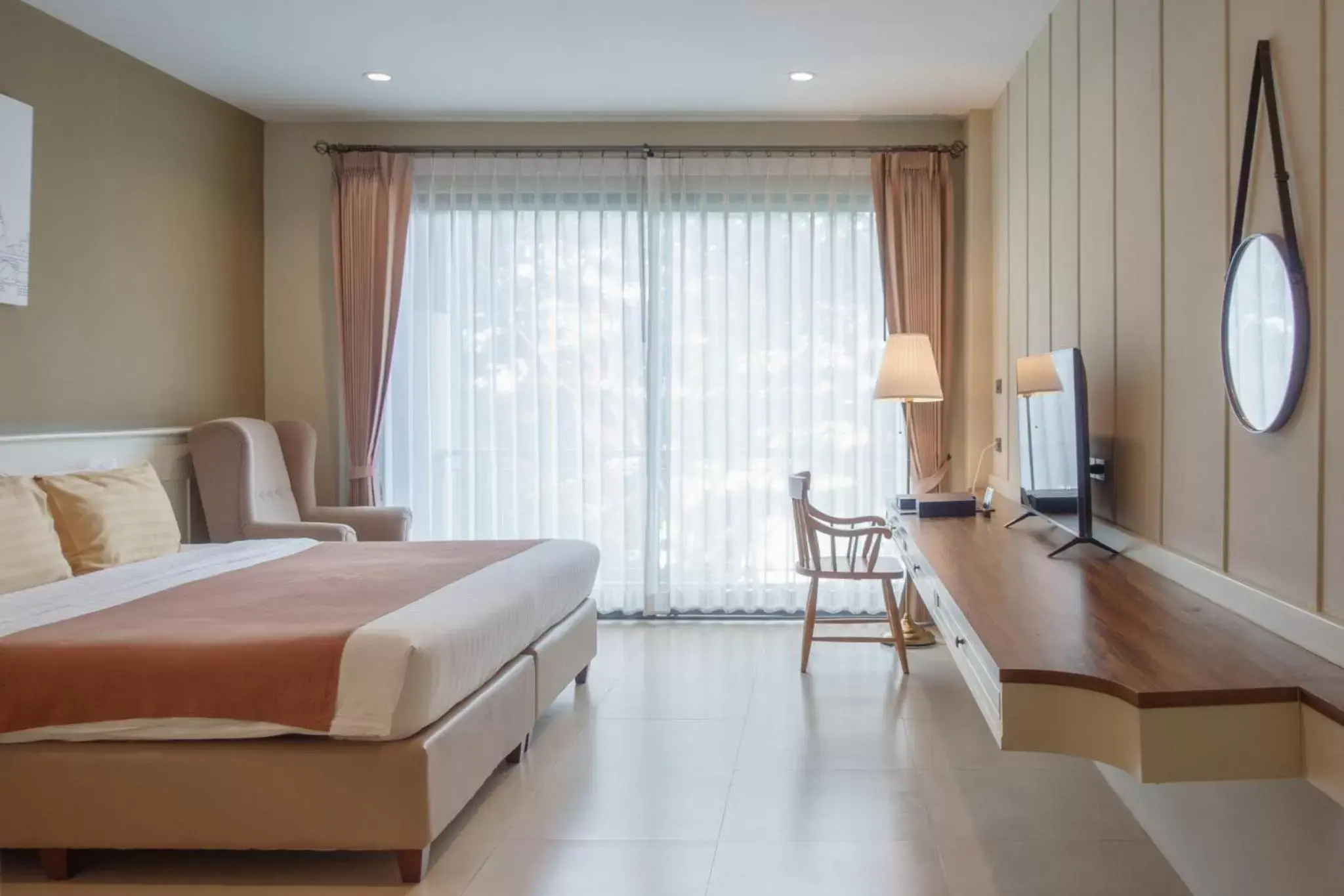 Bed in The Cavalli Casa Resort