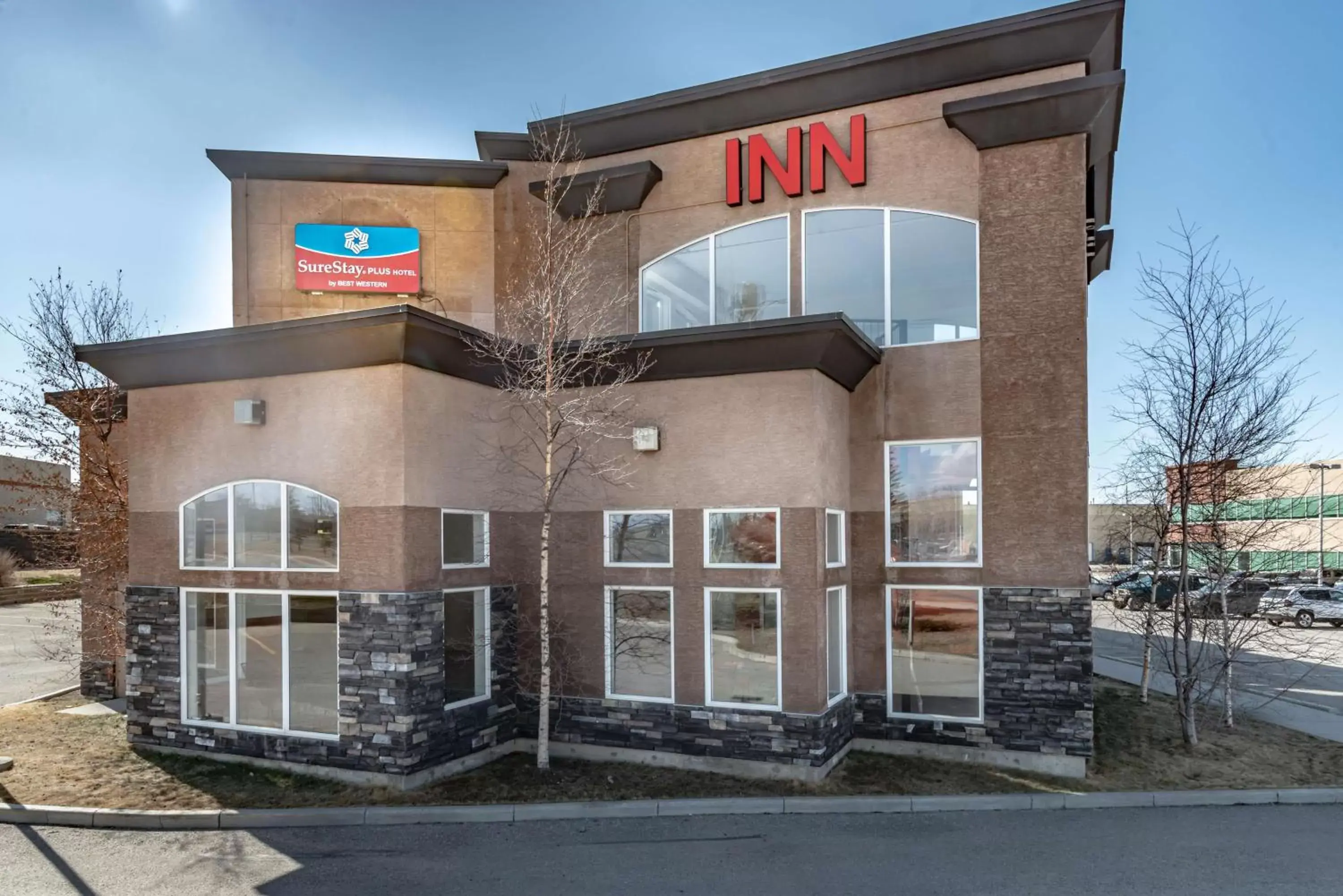 Property Building in SureStay Plus by Best Western Calgary South East