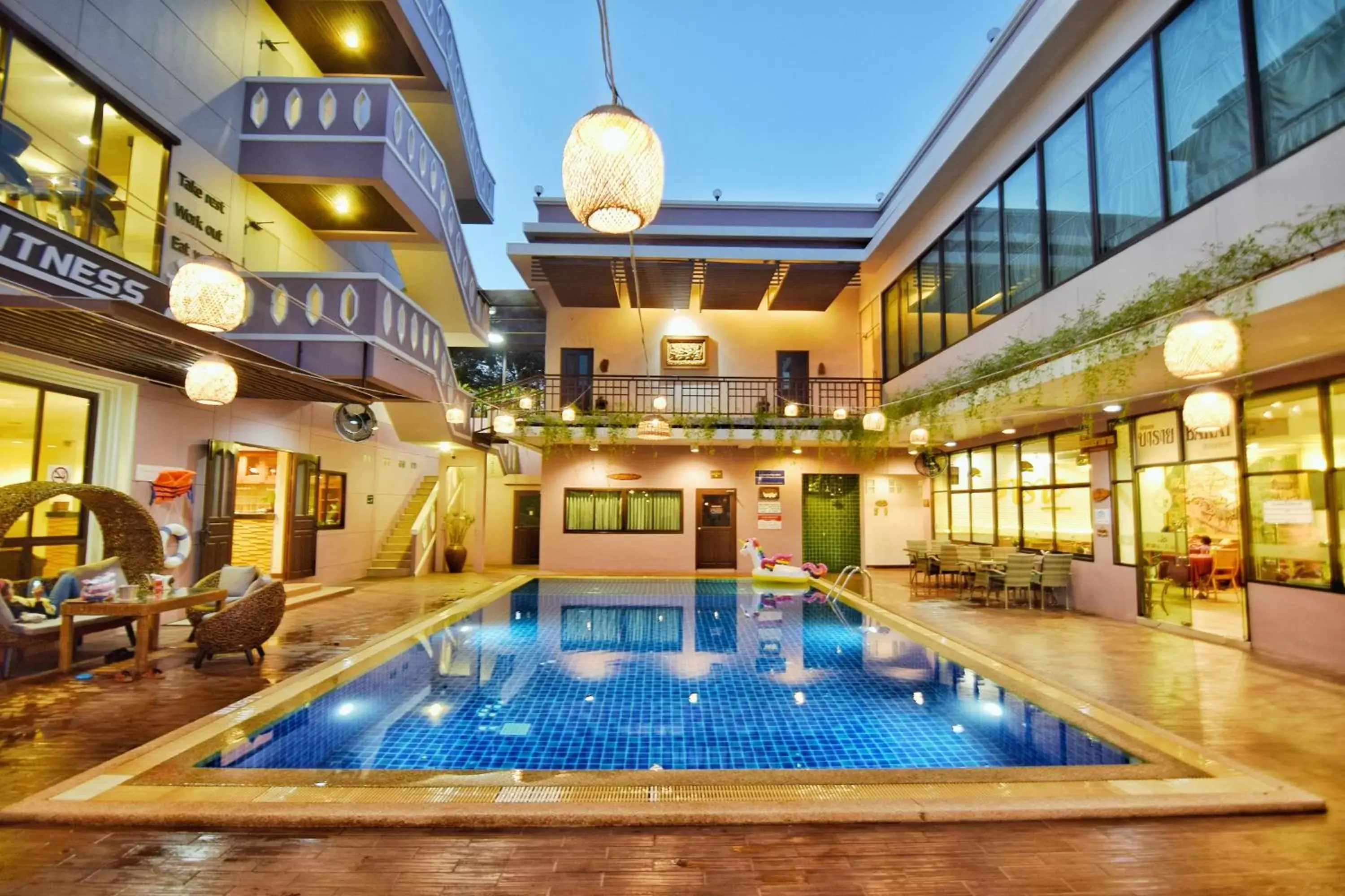 Property building, Swimming Pool in Phanomrungpuri Hotel Buriram