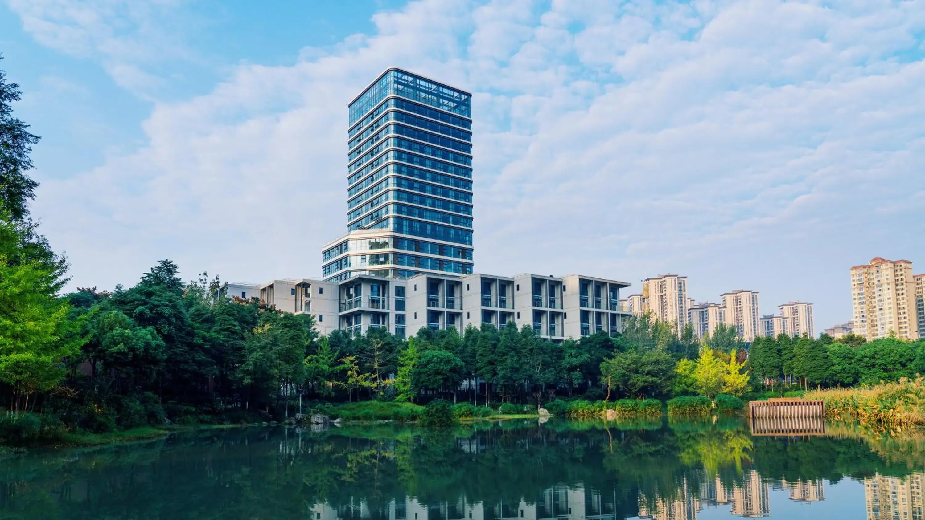 Nearby landmark, Property Building in Holiday Inn Express Chengdu Pidu, an IHG Hotel
