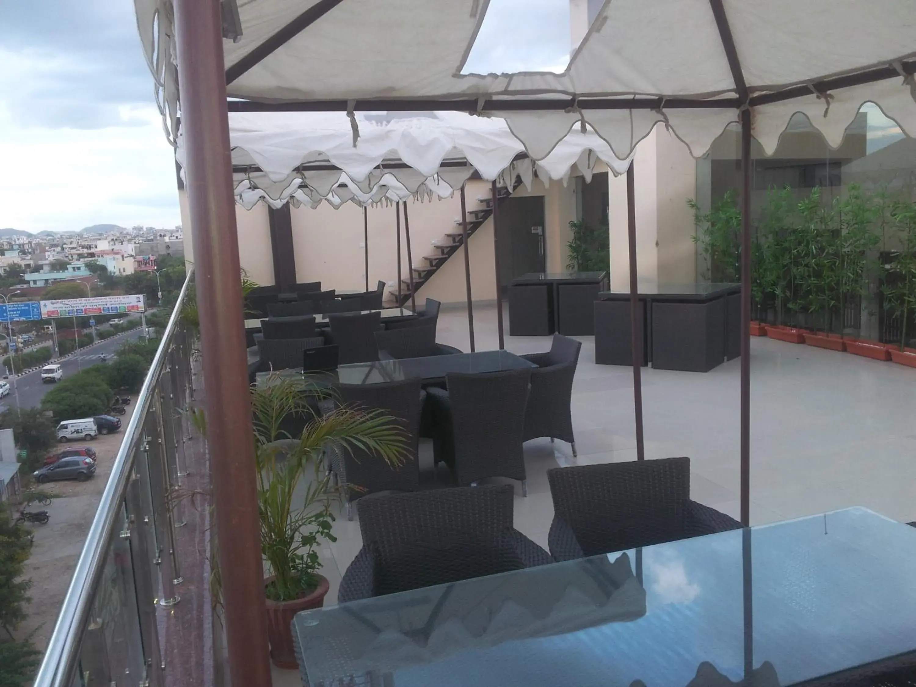 Balcony/Terrace in Hotel Savi Regency