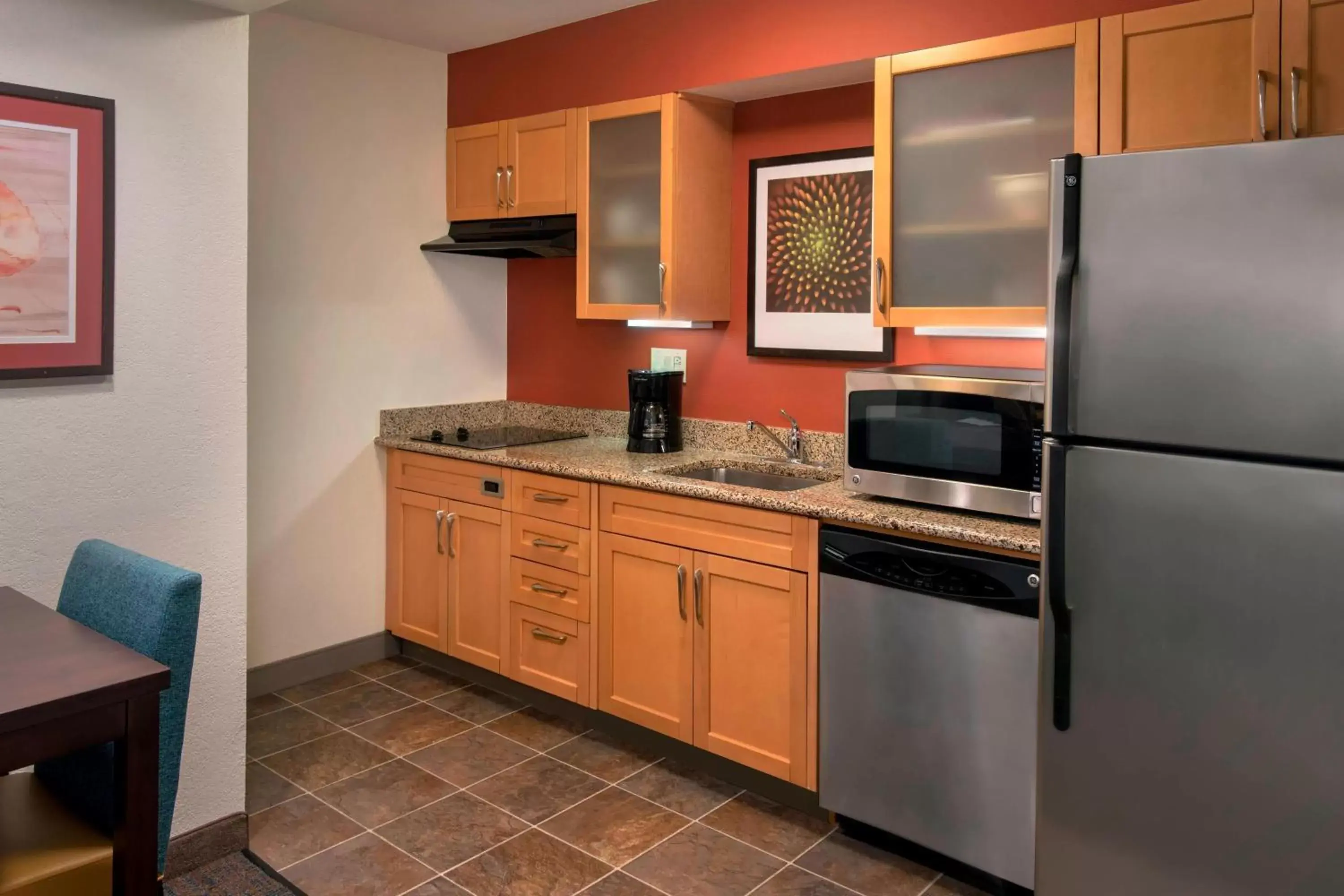 Kitchen or kitchenette, Kitchen/Kitchenette in Residence Inn Philadelphia Valley Forge