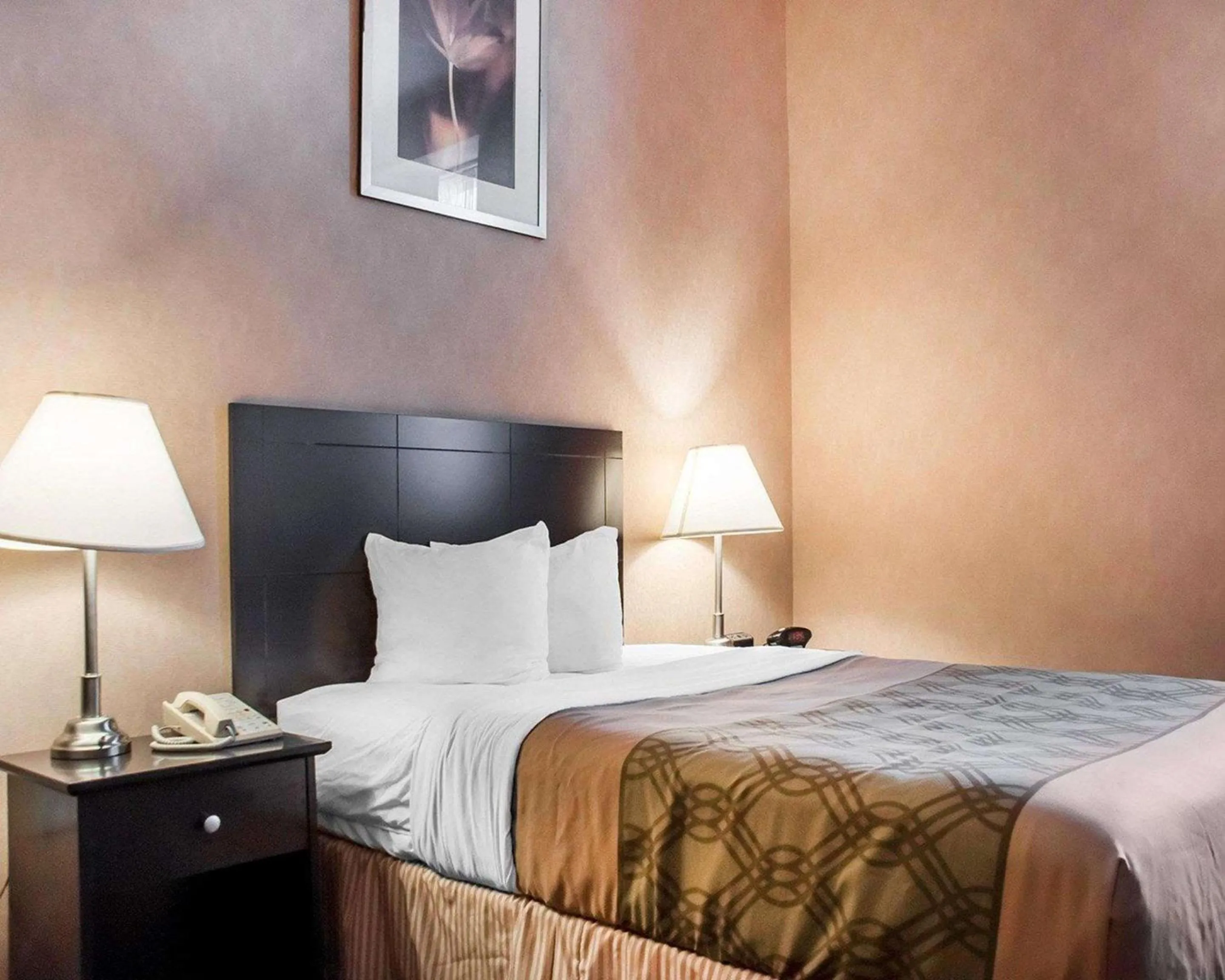 Bedroom, Bed in Econo Lodge Woodstock