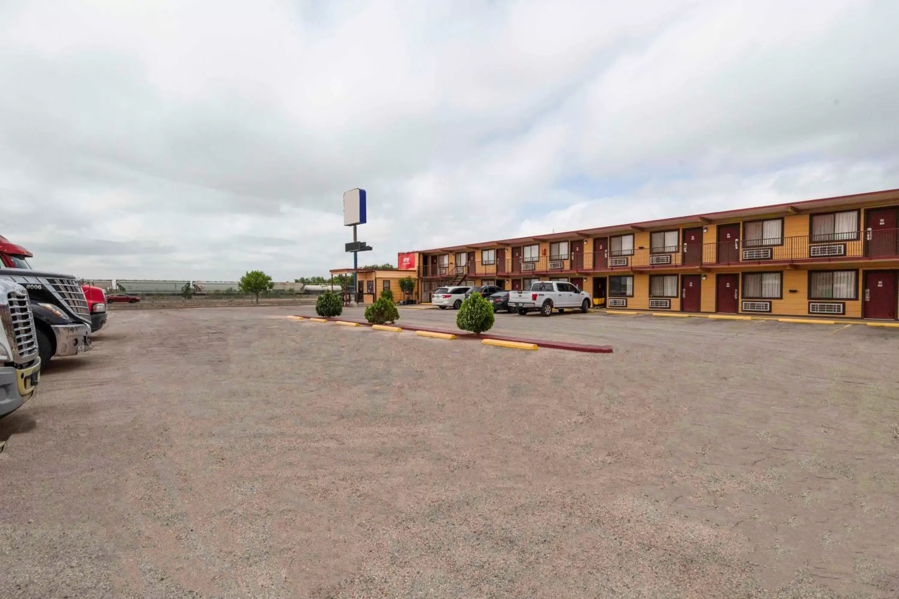 Parking, Property Building in Oyo Hotel Odessa TX, East Business 20