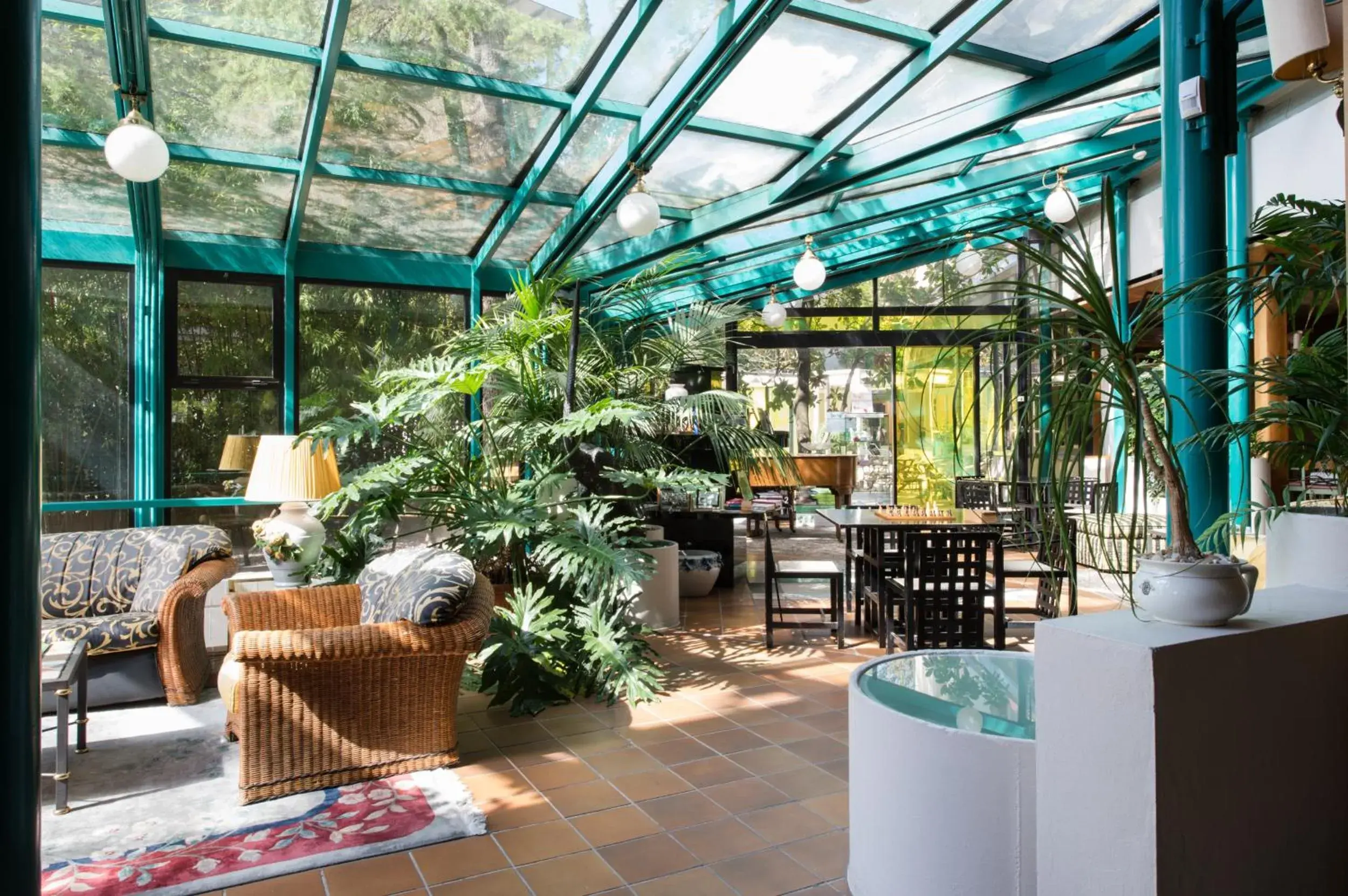 Patio in Grand Hotel Panoramic