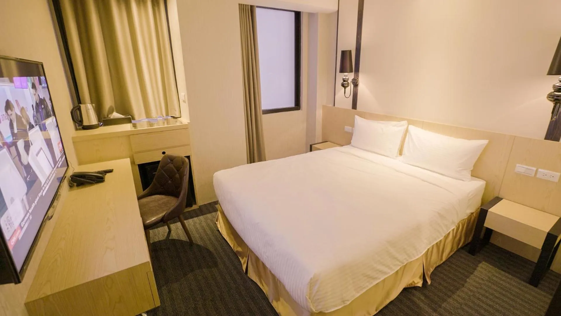 Bedroom in O2 Hotel Taipei Main Station