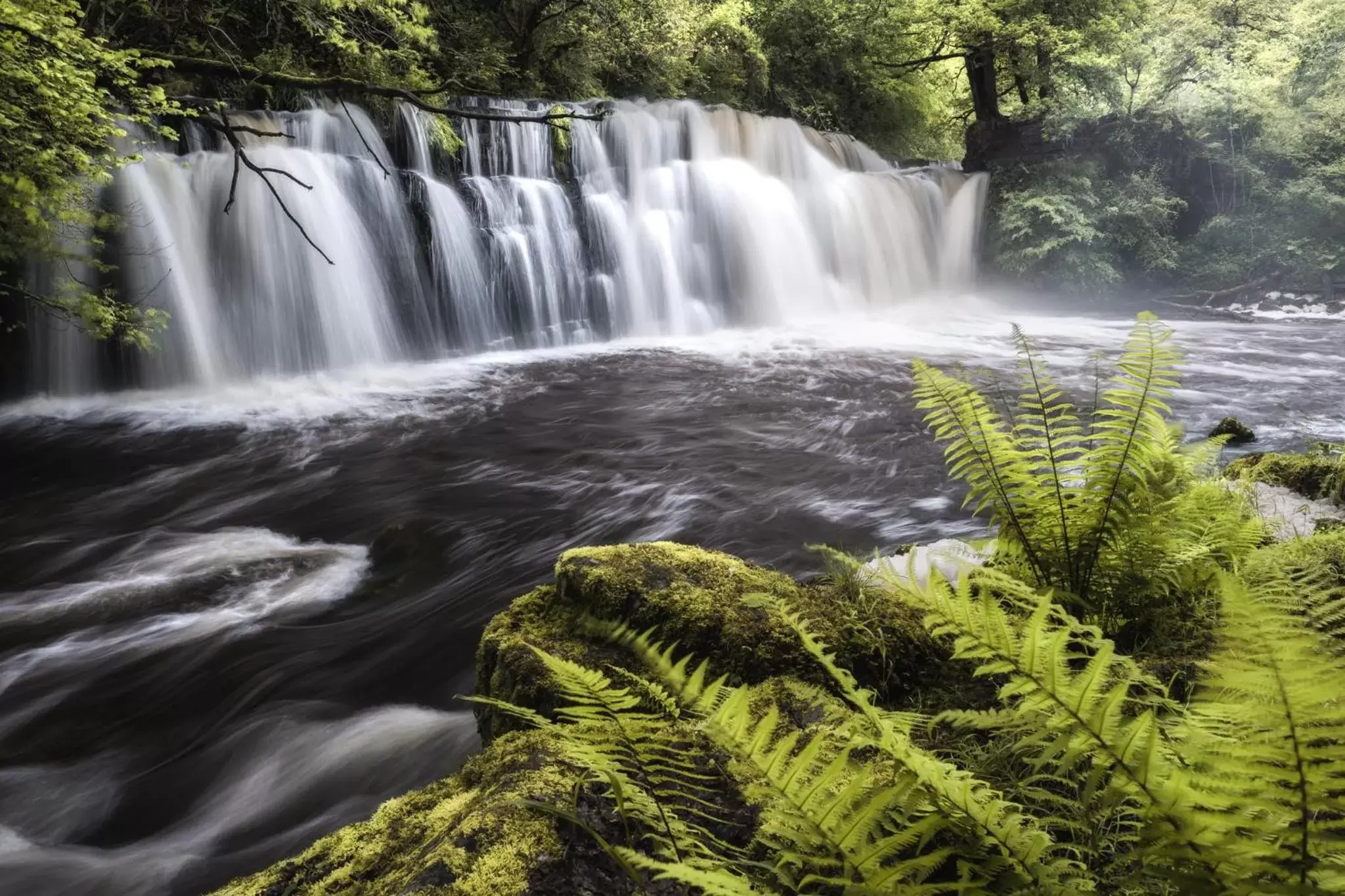 Hiking in Mill Lodge-Brecon Beacons