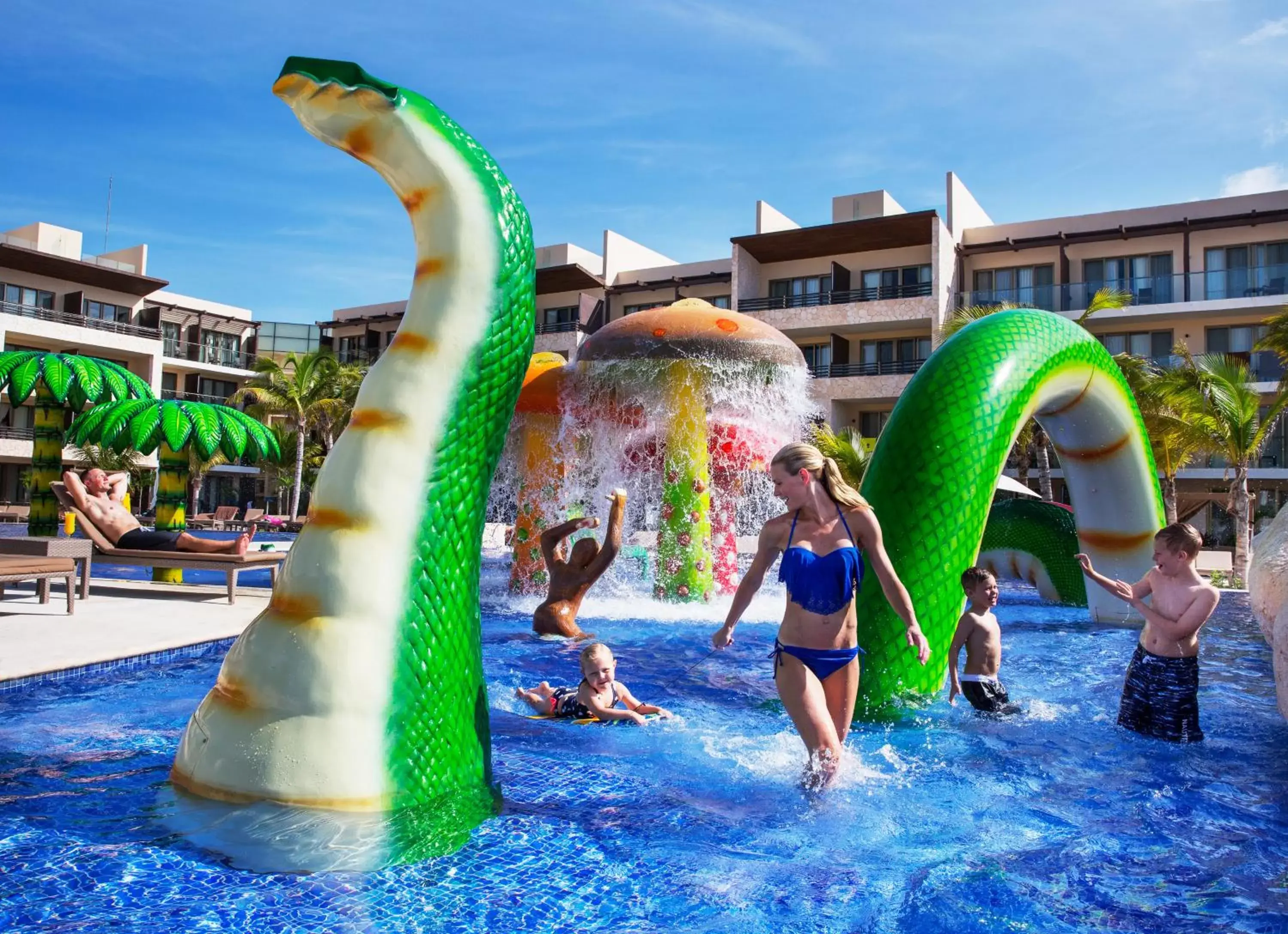 Swimming pool, Water Park in Royalton Riviera Cancun, An Autograph Collection All-Inclusive Resort & Casino