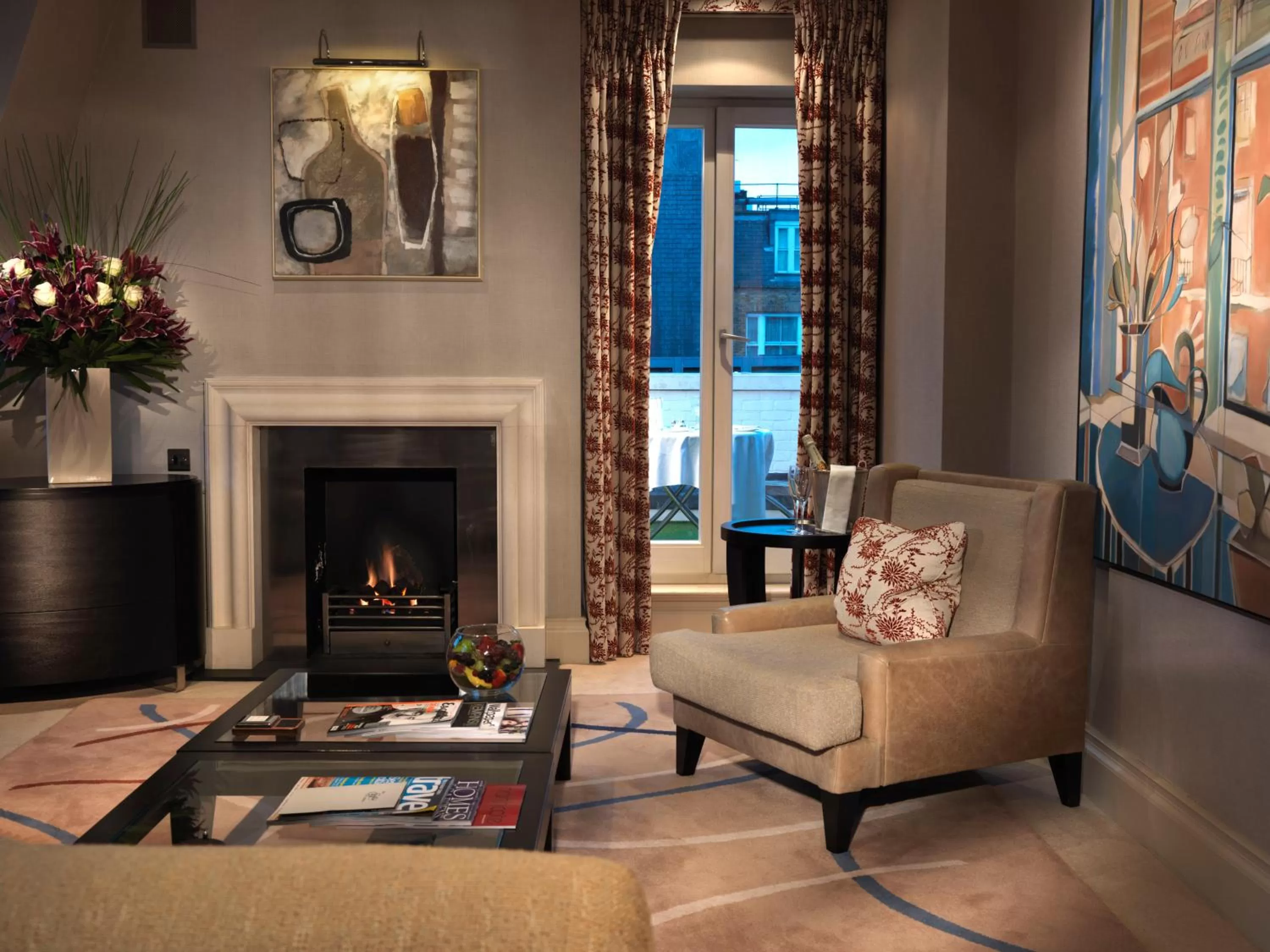 Living room in The Stafford London