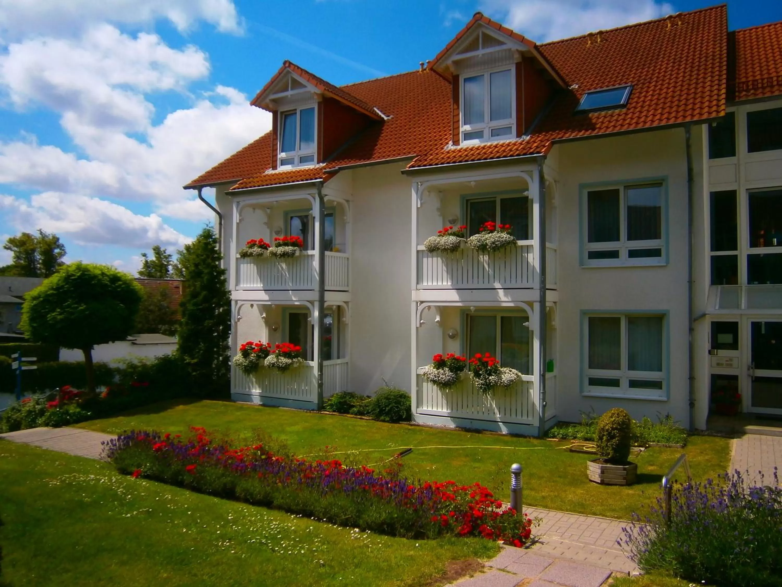 Facade/entrance in Appartementhaus Binzer Sterne