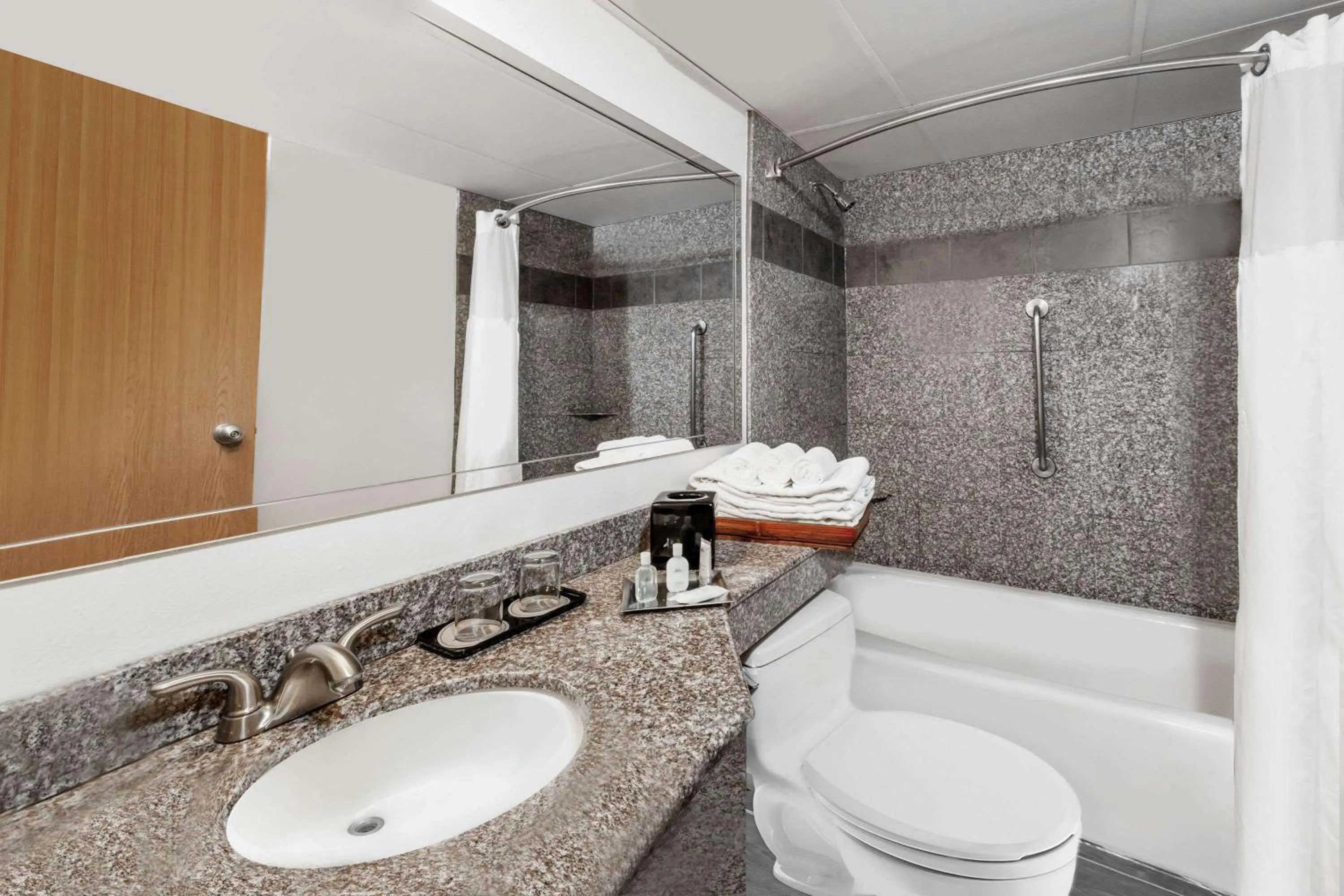 Bathroom in Wyndham Garden Hotel Austin