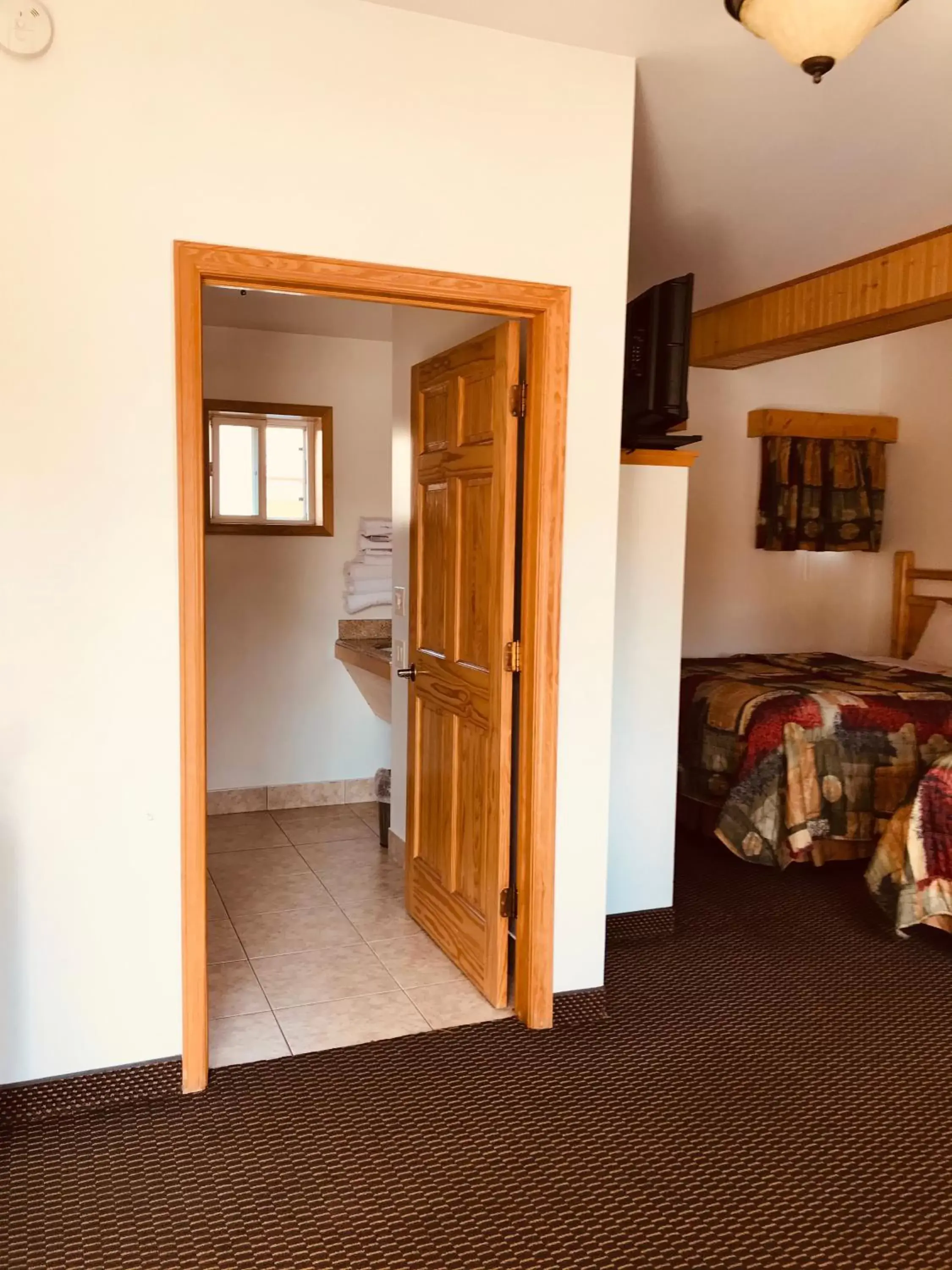Bedroom in Nordic Lodge