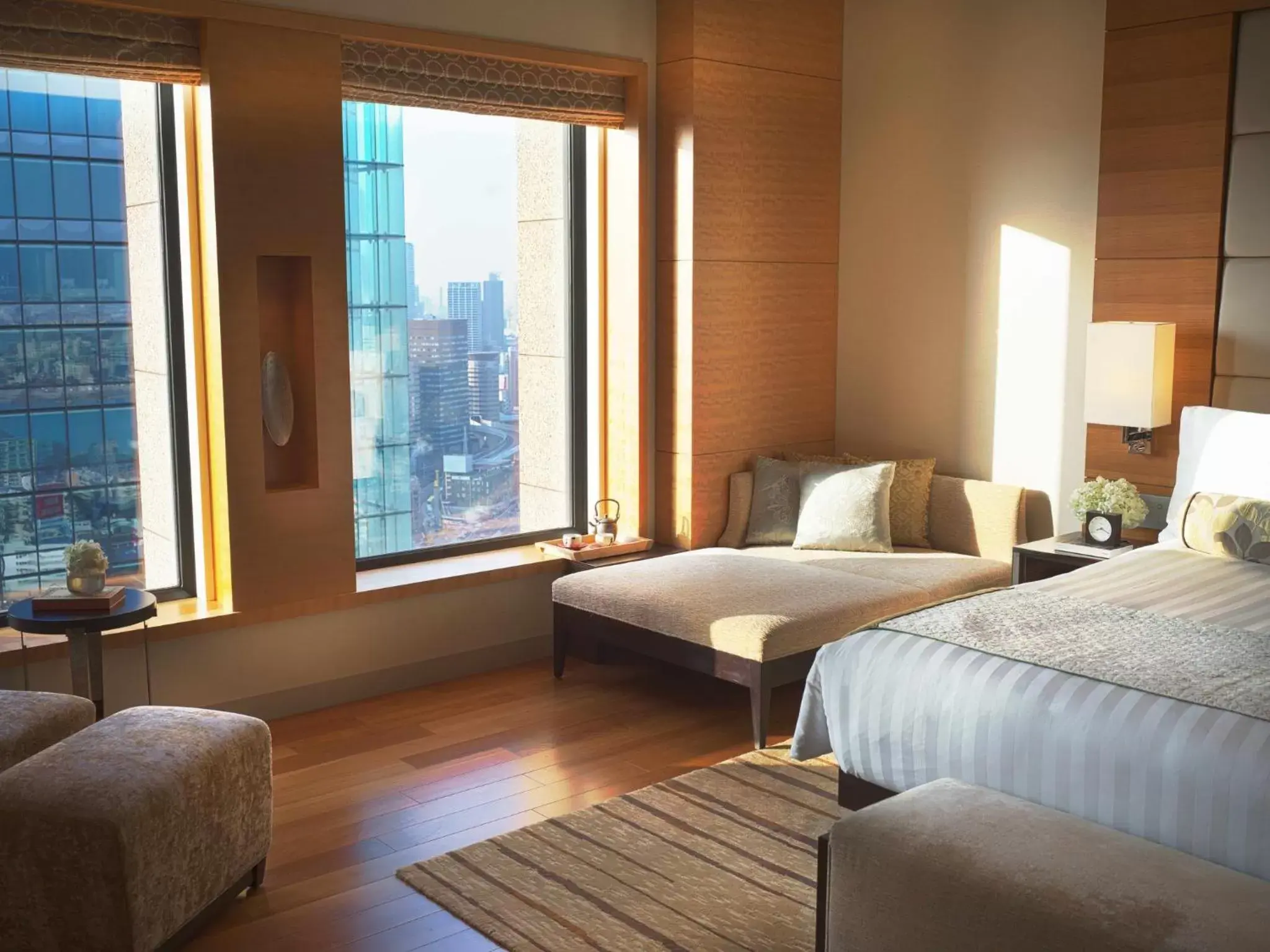 Photo of the whole room, Bed in InterContinental Hotel Osaka, an IHG Hotel