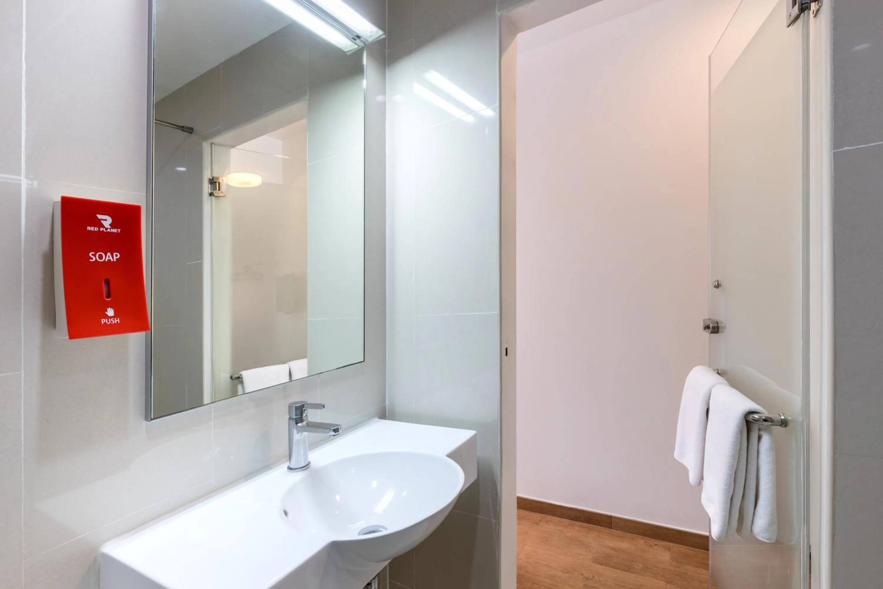 Bathroom in Red Planet Phuket Patong - SHA Extra Plus