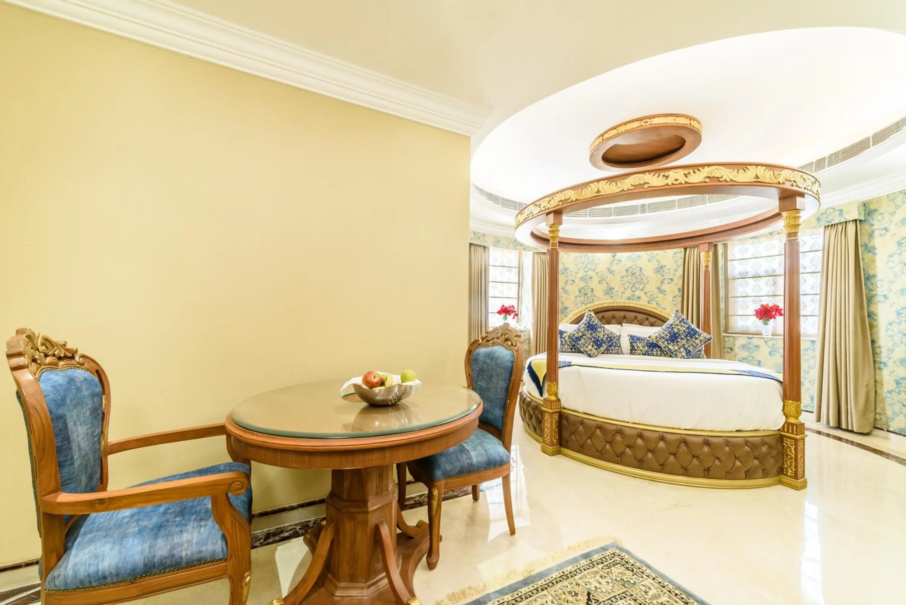 Photo of the whole room, Bed in Fort Rajwada,Jaisalmer