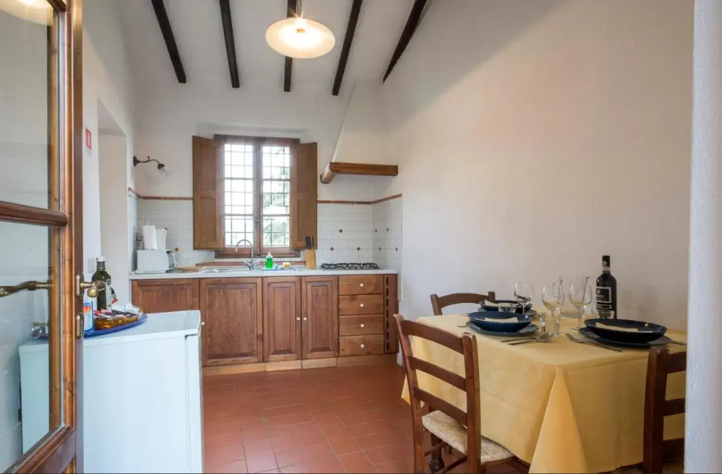 Kitchen/Kitchenette in Borgo Bottaia