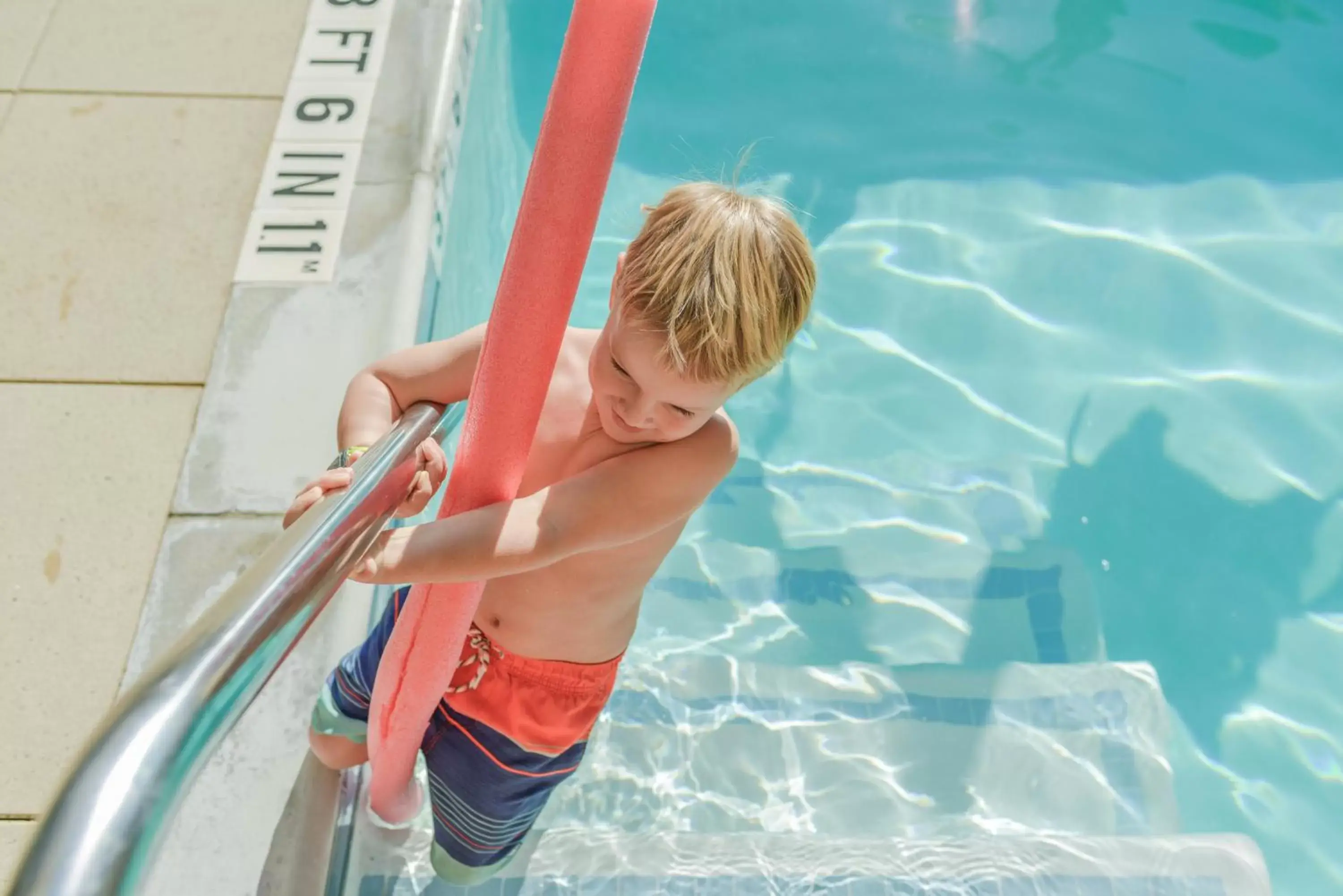 Pool view, Children in Hyatt House San Diego Sorrento Mesa