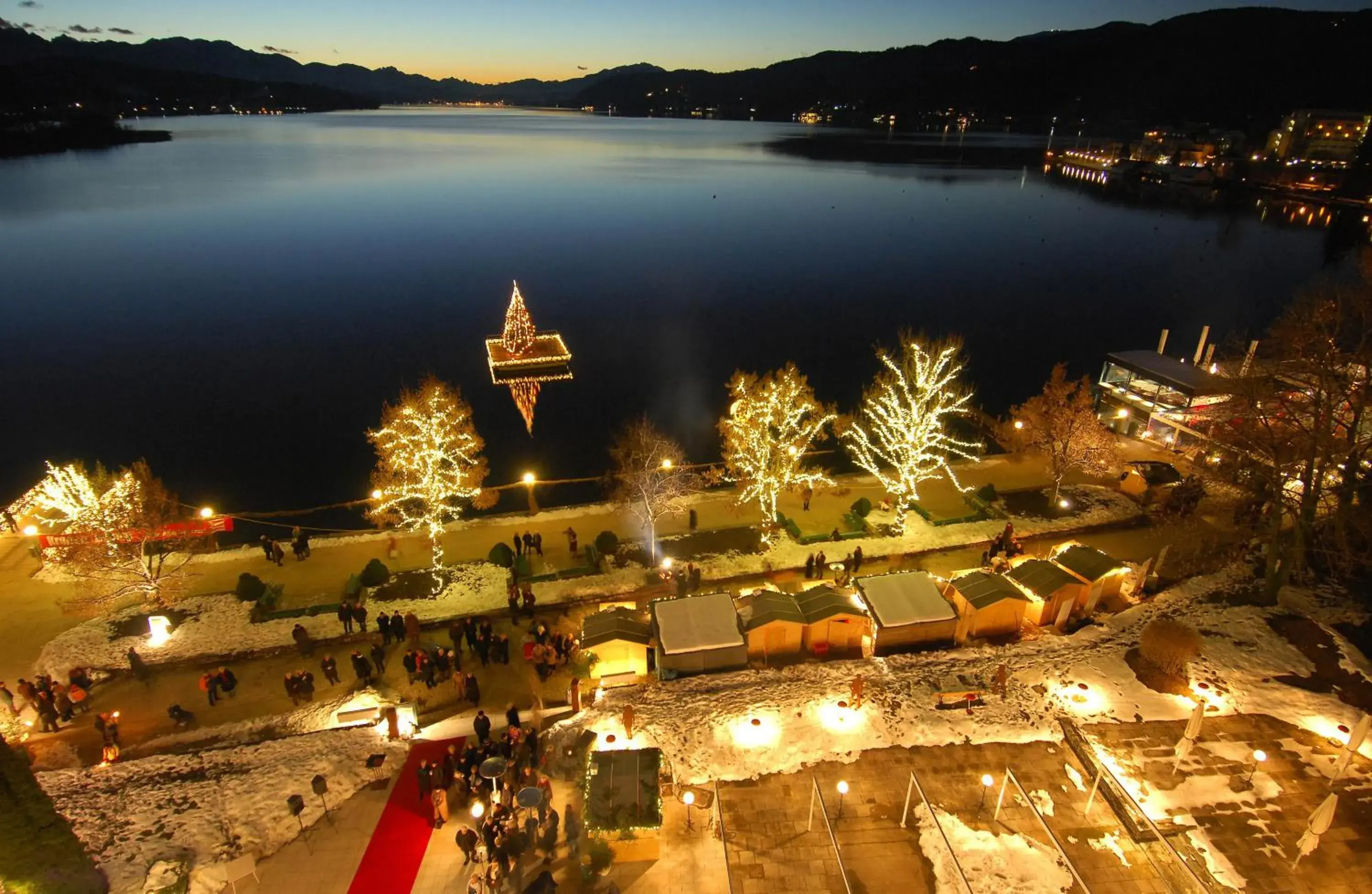 Bird's eye view, Bird's-eye View in Werzer's Hotel Resort Pörtschach