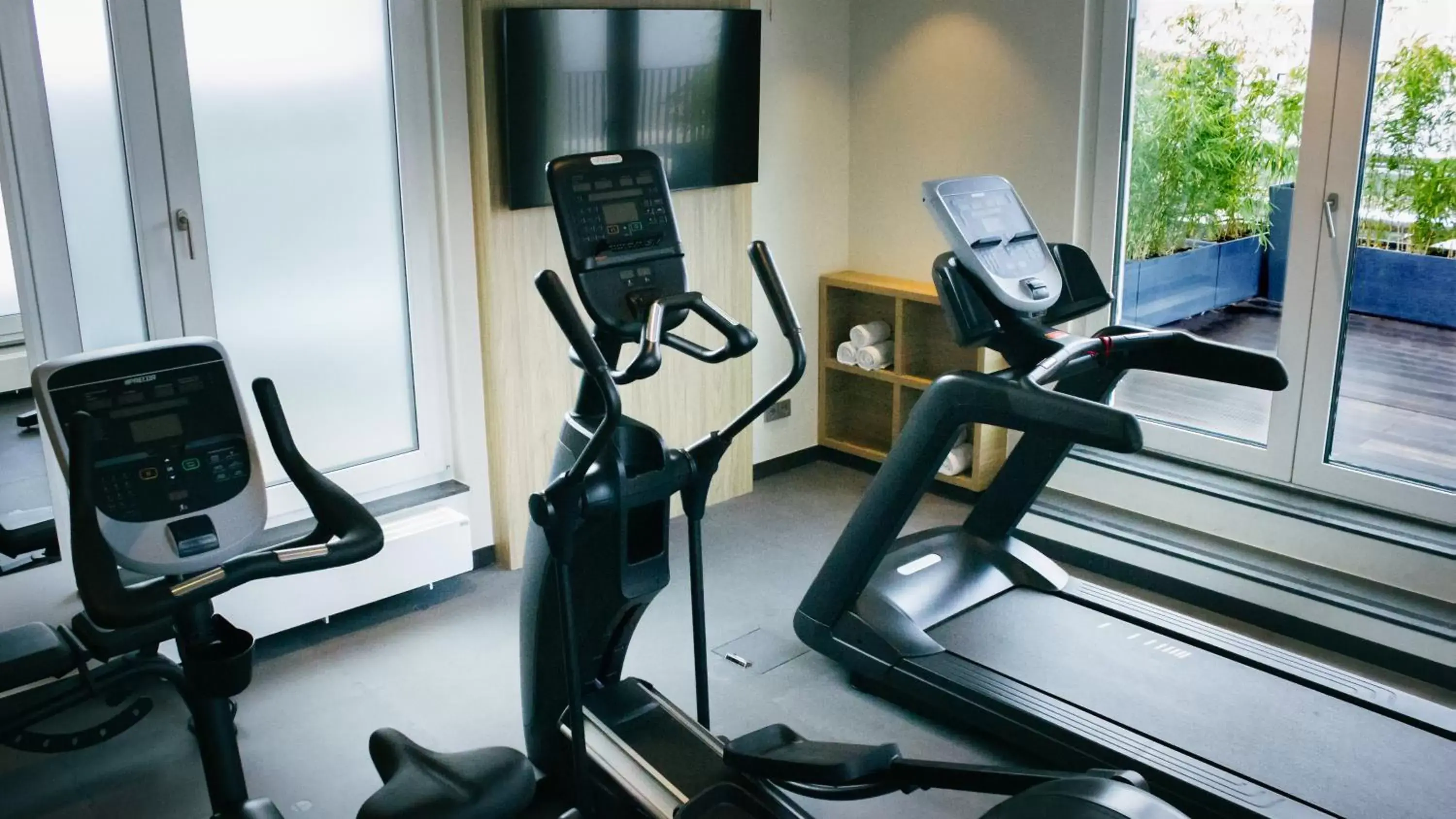 Fitness centre/facilities, Fitness Center/Facilities in Holiday Inn Express - Rosenheim, an IHG Hotel