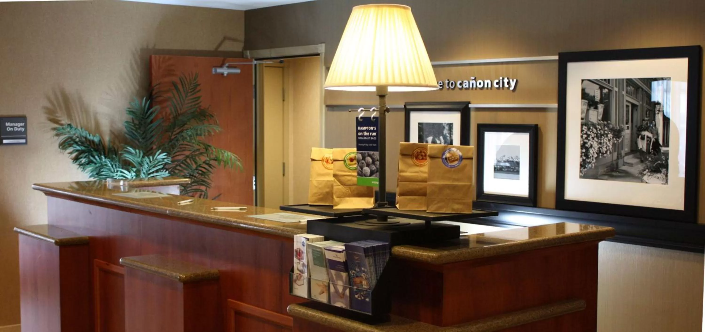 Lobby or reception in Hampton Inn Canon City
