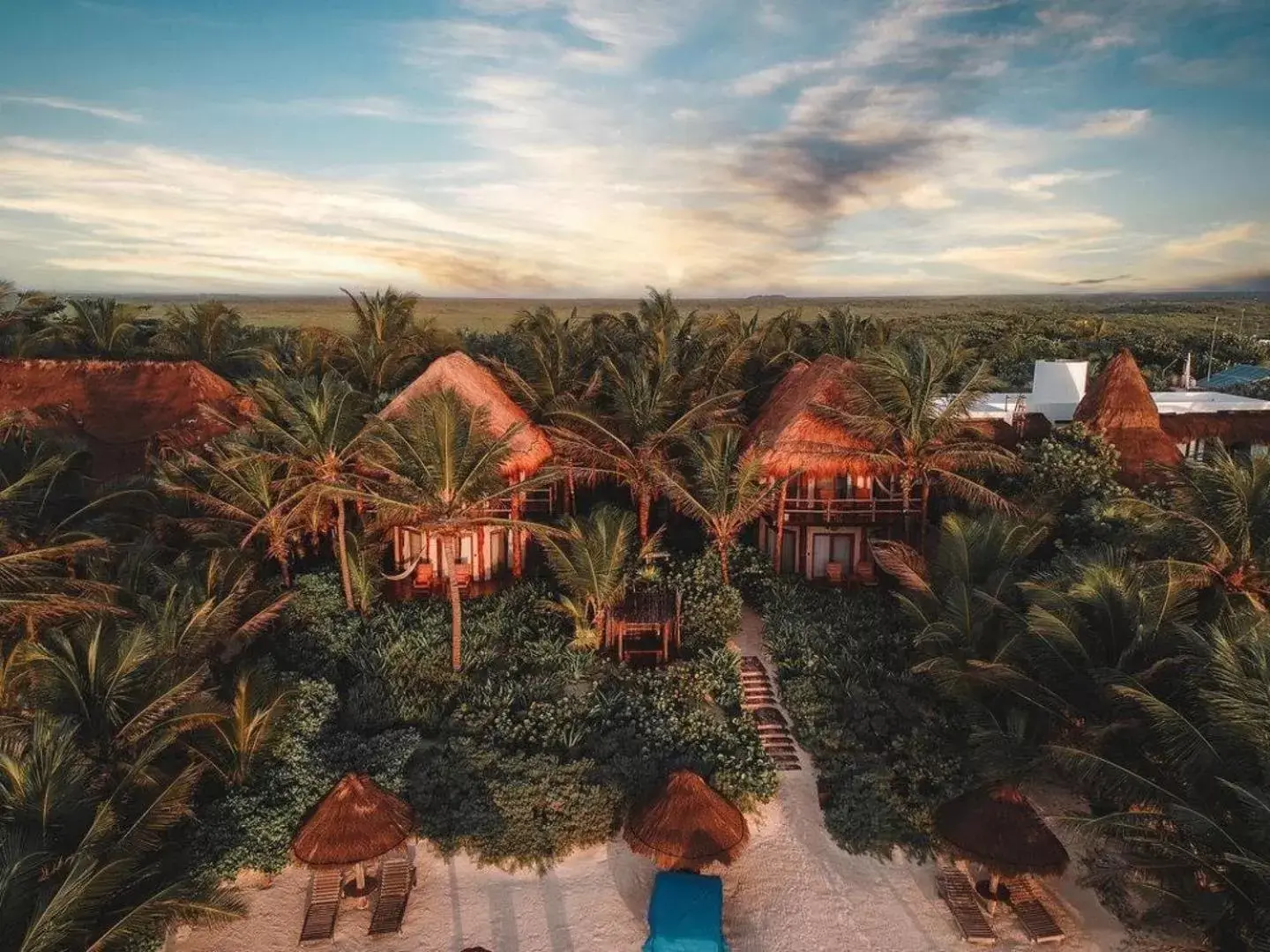 Bird's eye view, Bird's-eye View in Encantada Tulum