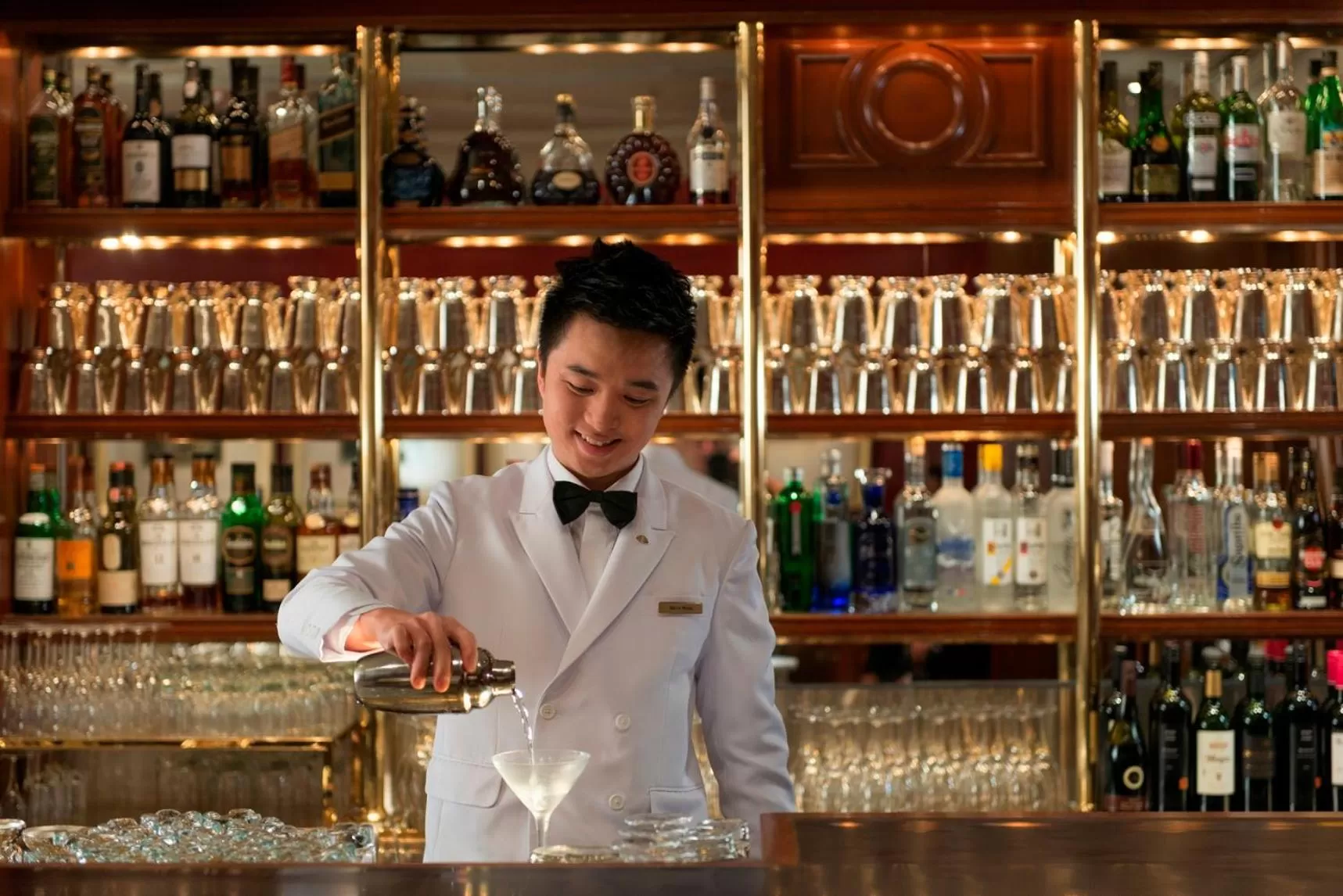 Lounge or bar in Mandarin Oriental, Hong Kong