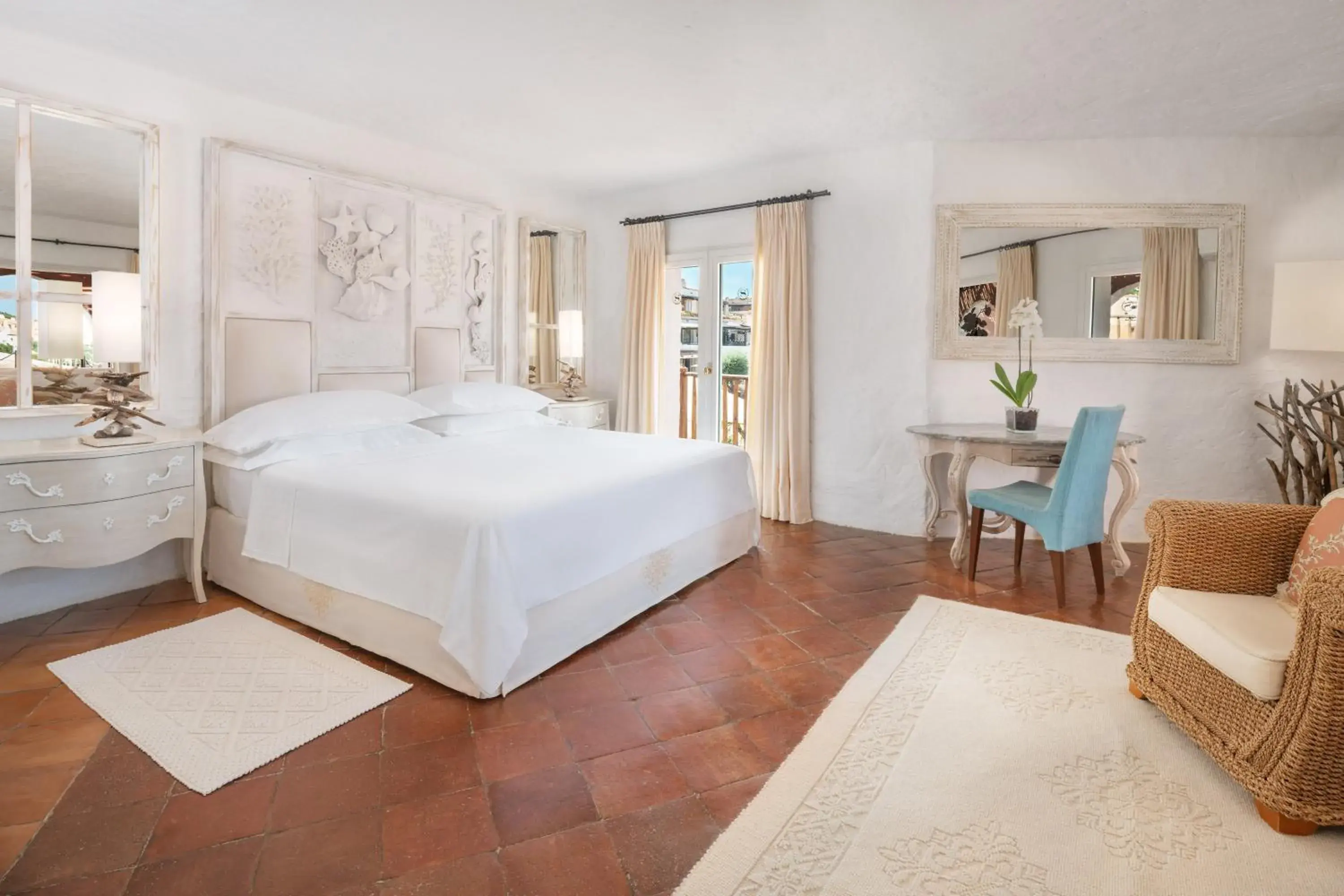 Bedroom in Cervo Hotel, Costa Smeralda Resort