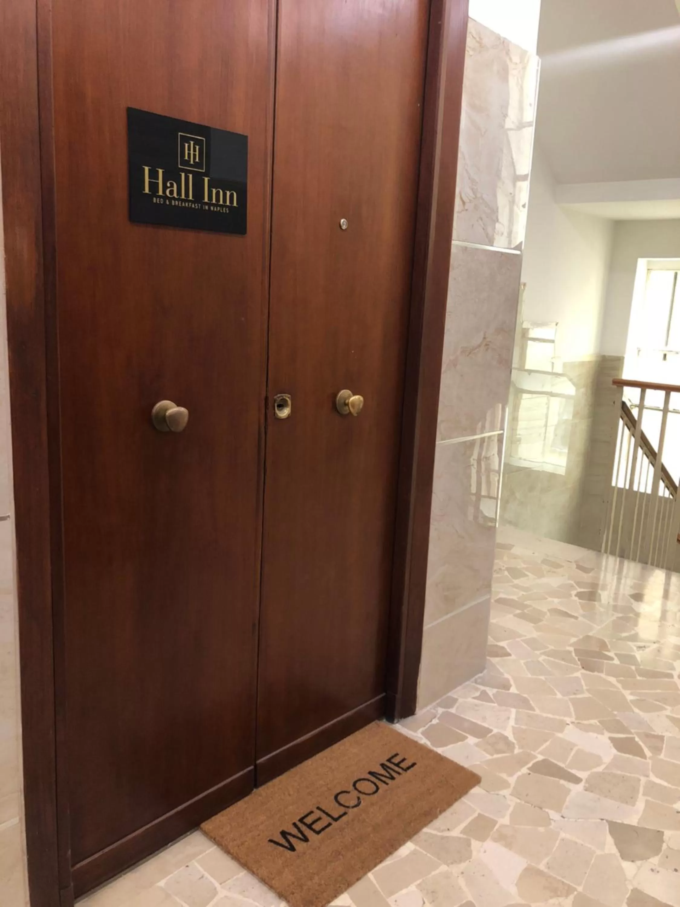 Facade/entrance in Hall inn B&B in Naples