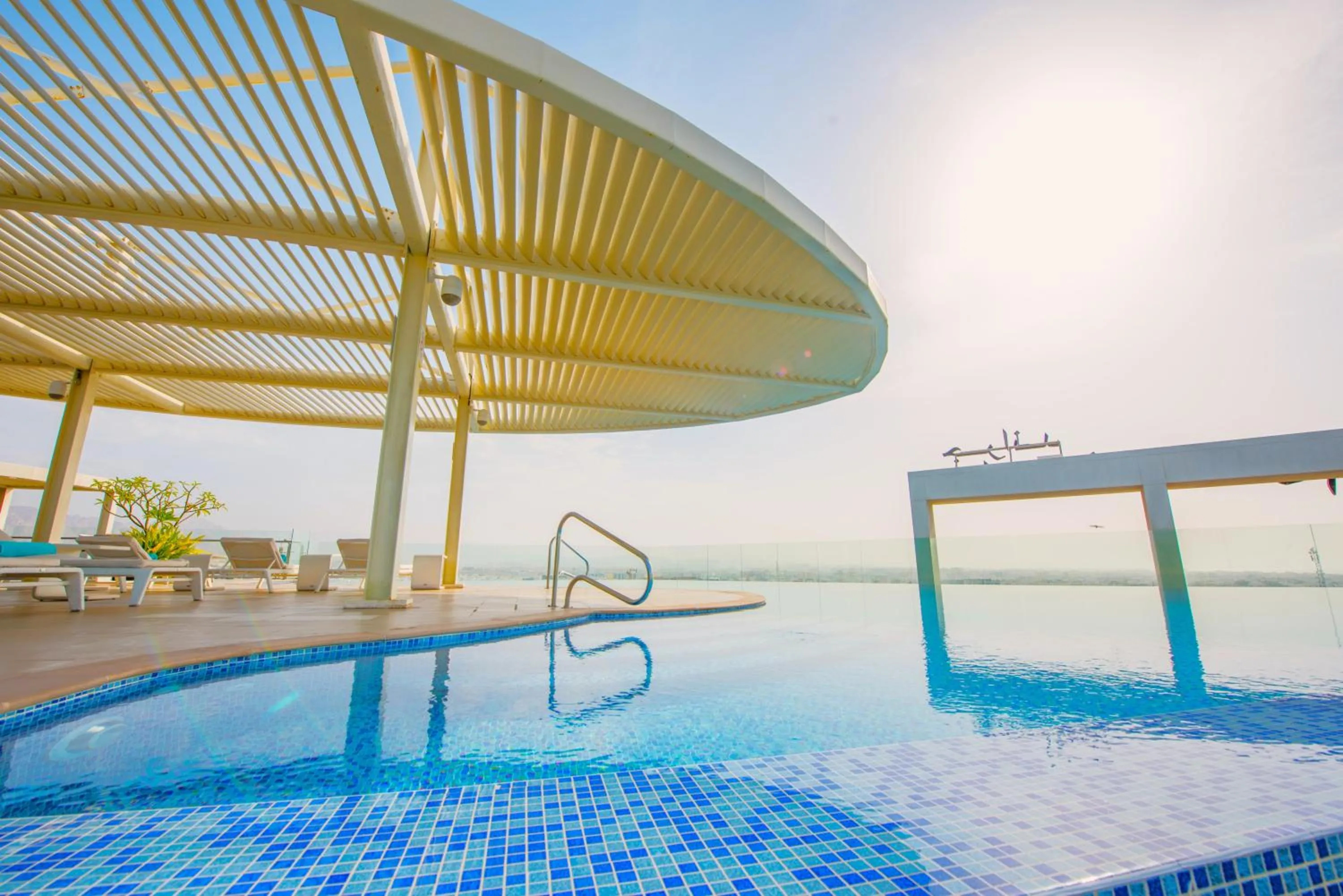 Pool view in Grand Millennium Muscat