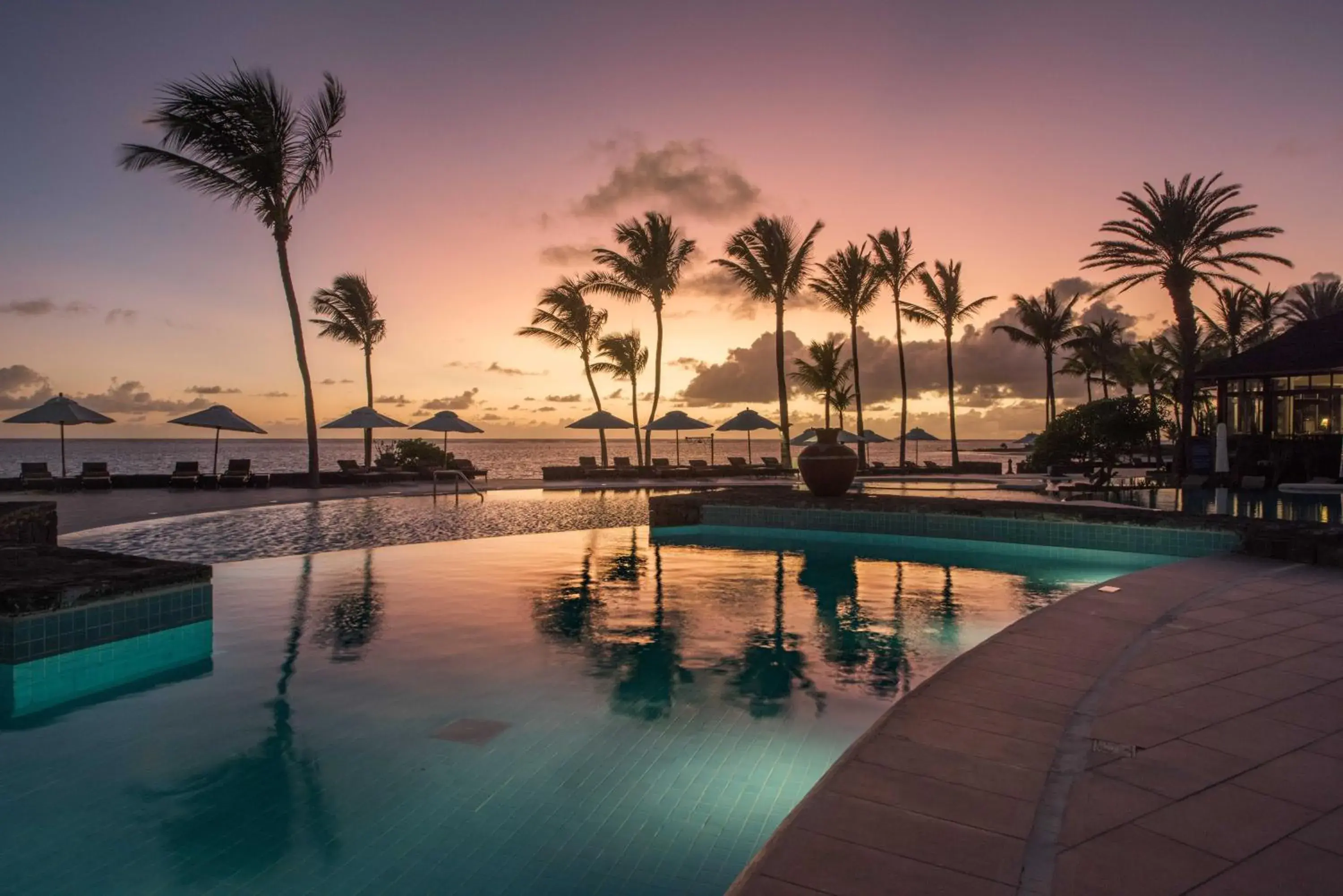 Pool view, Swimming Pool in The Residence Mauritius