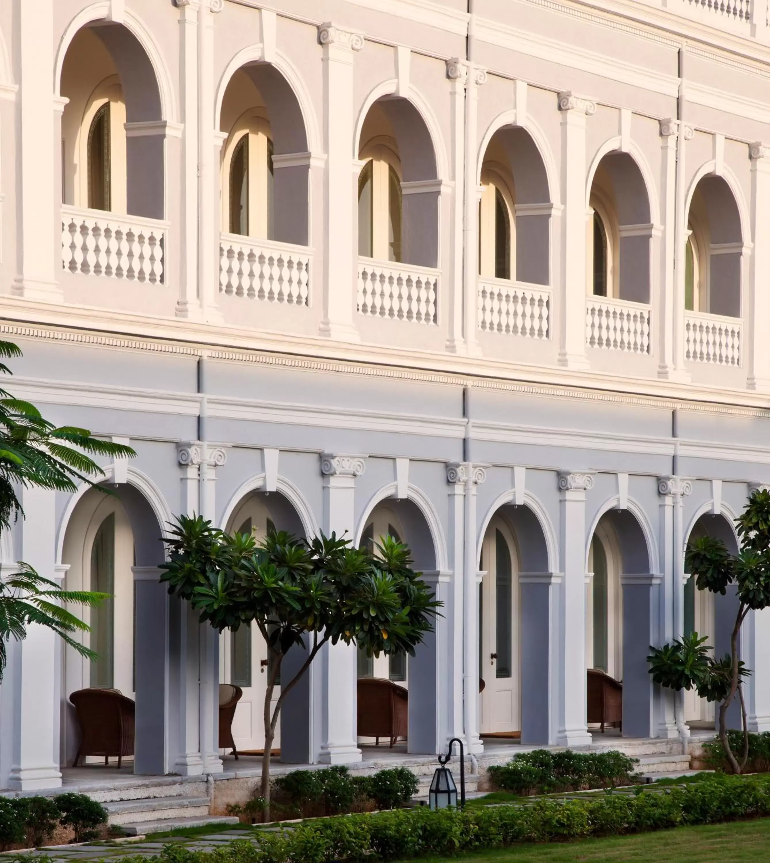 Patio, Property Building in Taj Falaknuma Palace