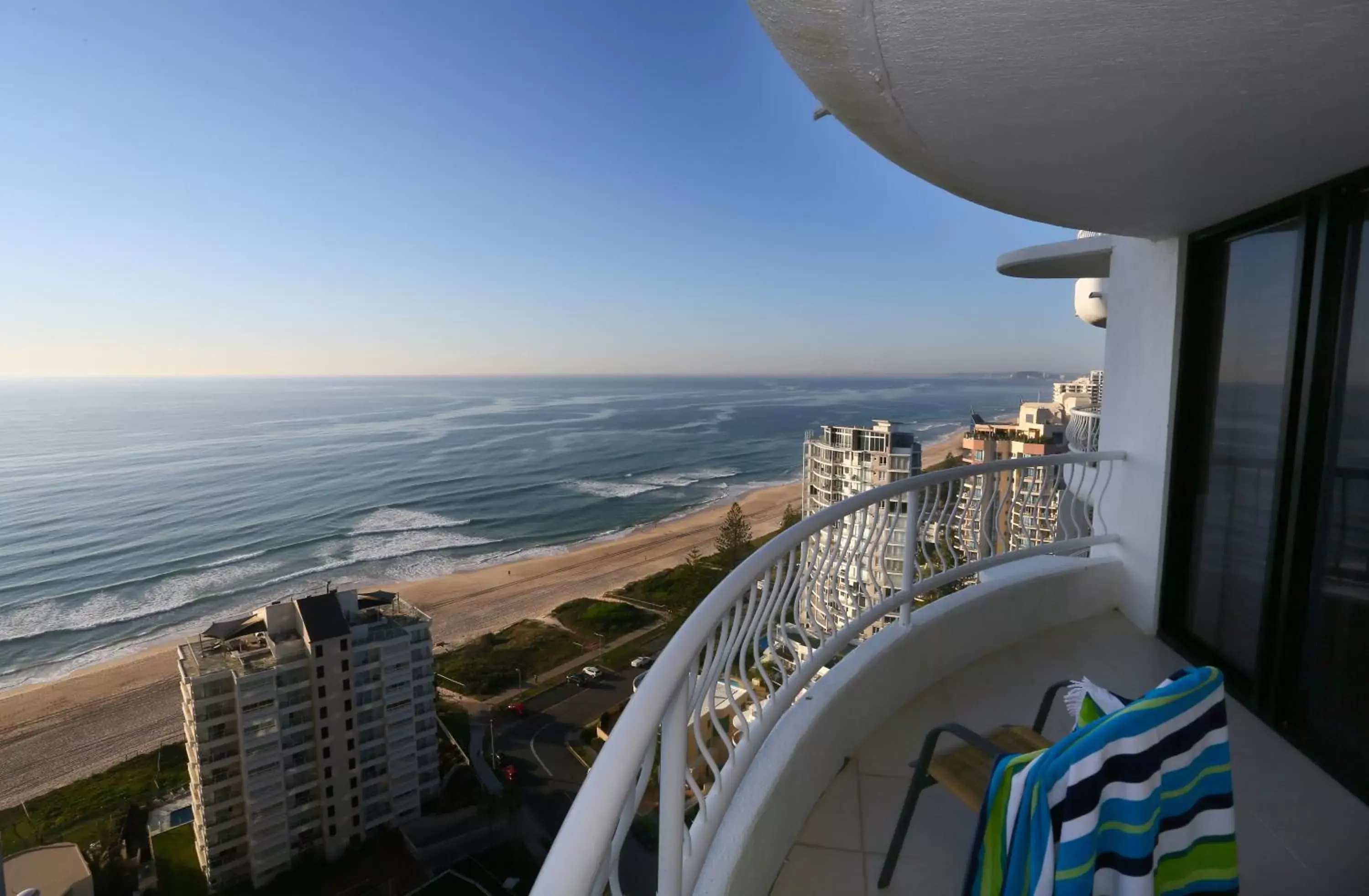 Balcony/Terrace, Sea View in Biarritz Apartments