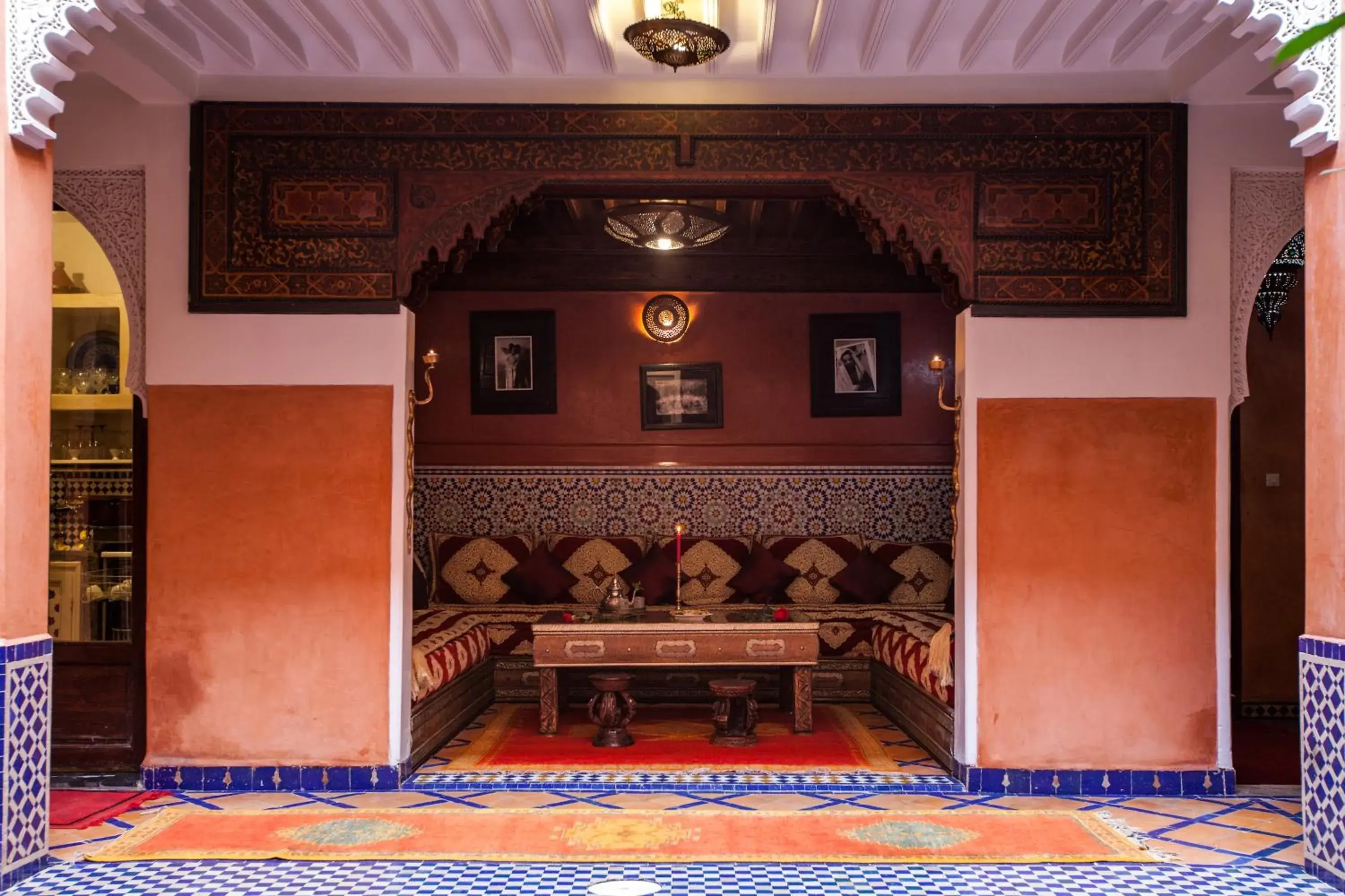 Lobby or reception in Riad Alaka