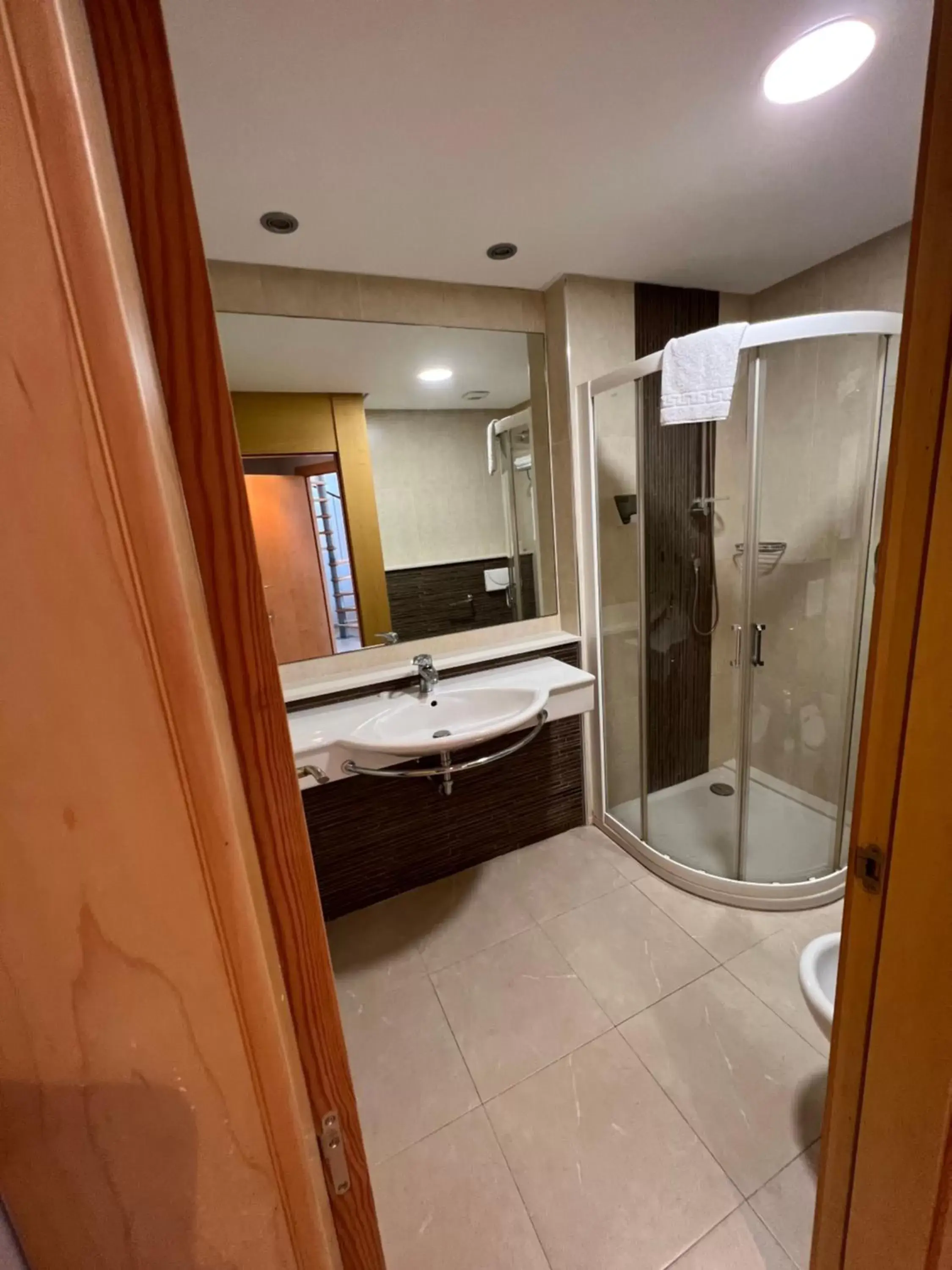 Bathroom in Apartamentos Flamingo Hills